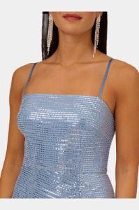 Metallic Knit Rouched Dress sold by Lord & Taylor