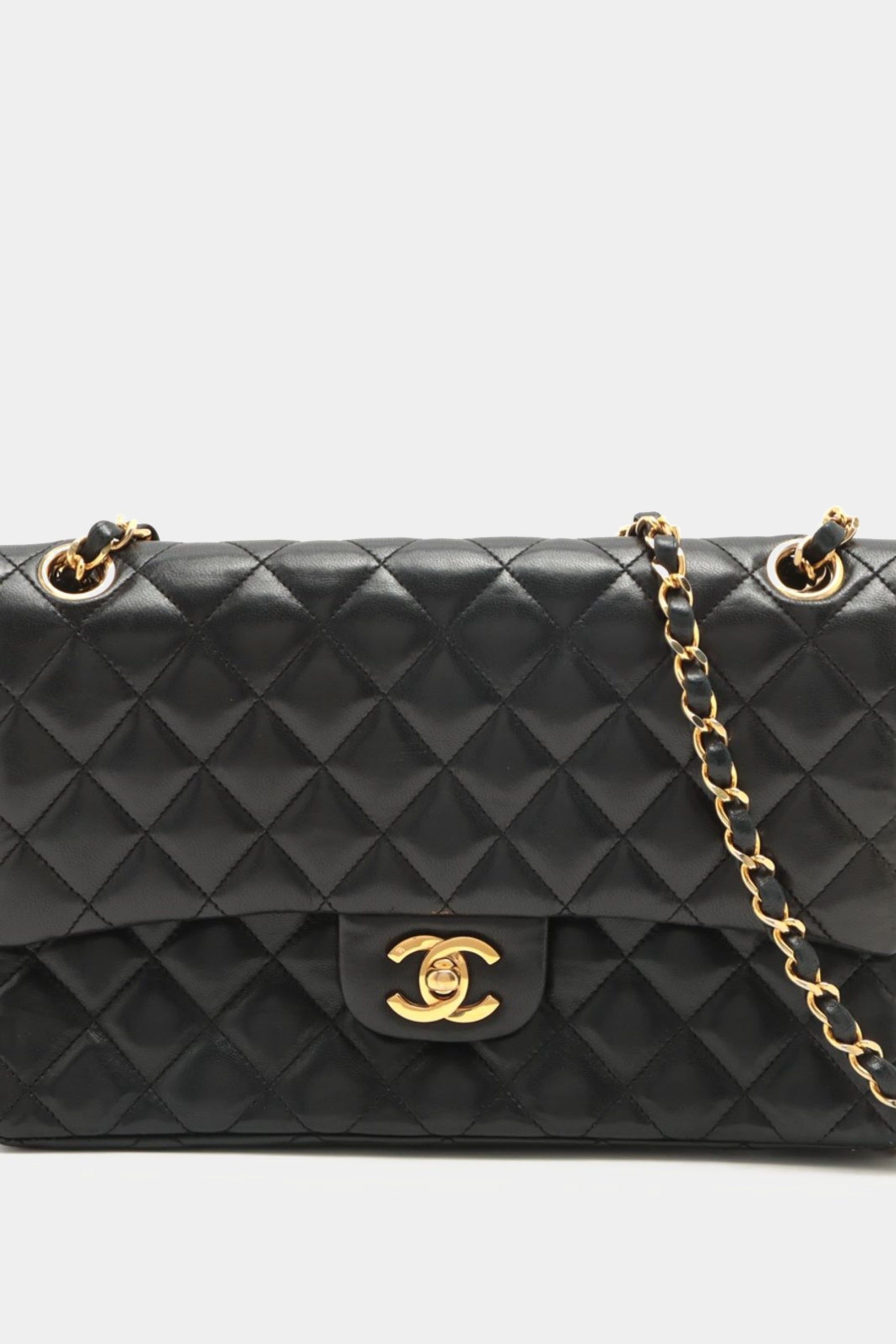 Matelasse Double Flap Double Chain Bag sold by Lord & Taylor