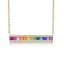 Rainbow CZ Bar Pendant Necklace sold by Lord & Taylor product image thumbnail 2