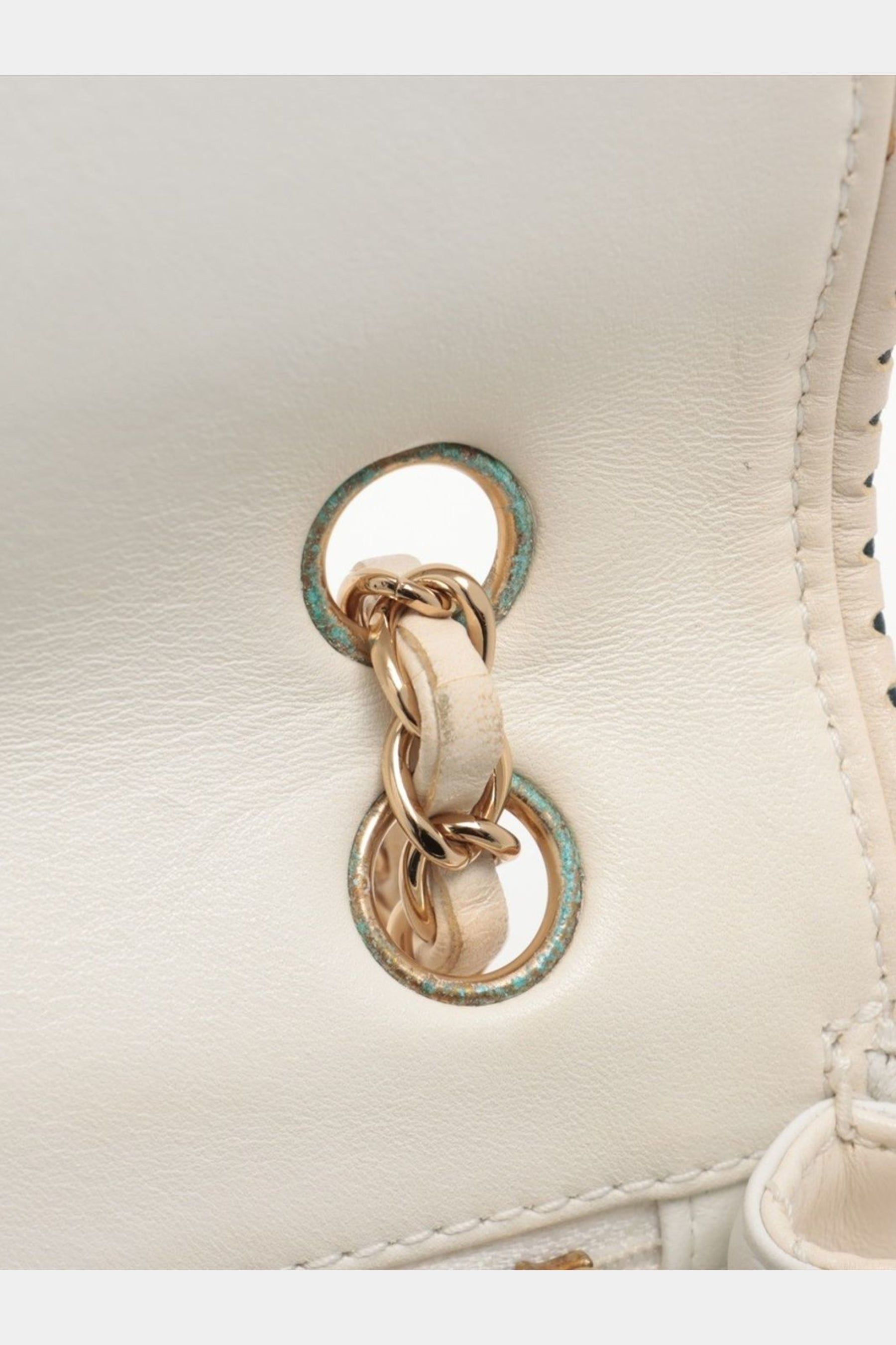 Matelasse Shoulder Bag Gold Trim Chain Strap sold by Lord & Taylor product image thumbnail 2