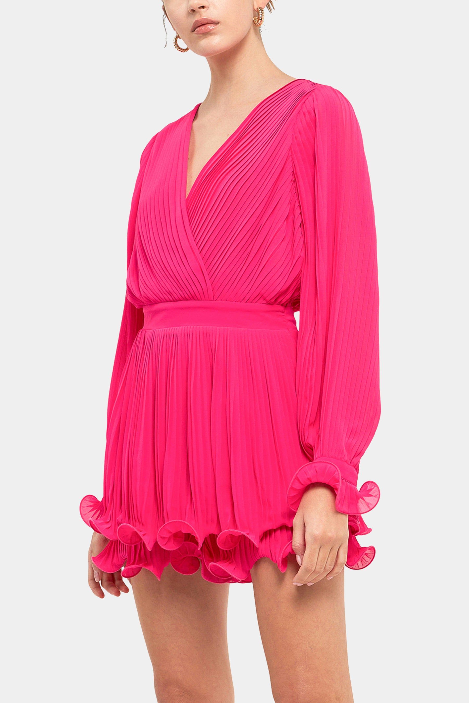 Long Sleeve Pleated Romper sold by Lord & Taylor product image thumbnail 6