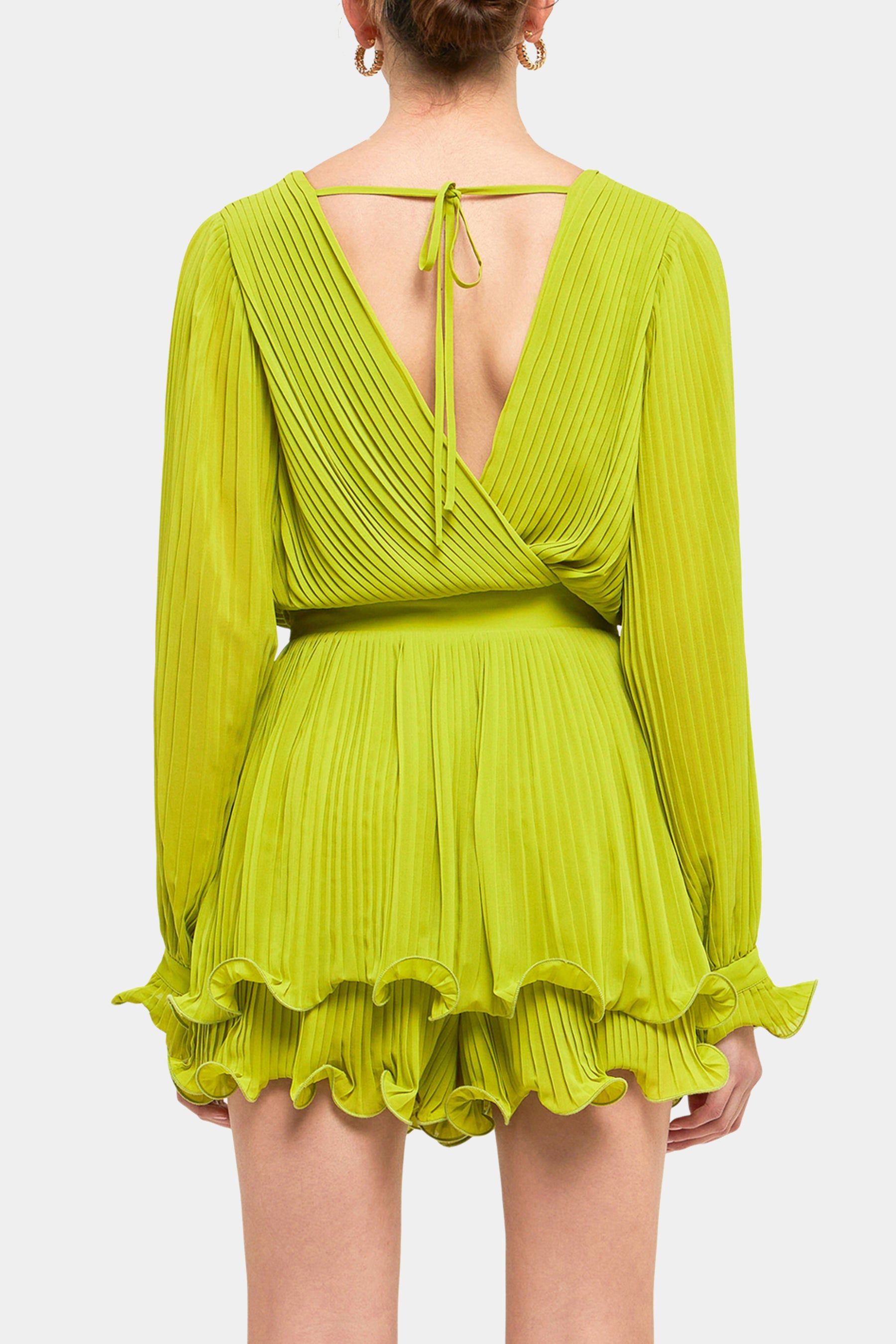Long Sleeve Pleated Romper sold by Lord & Taylor product image thumbnail 8