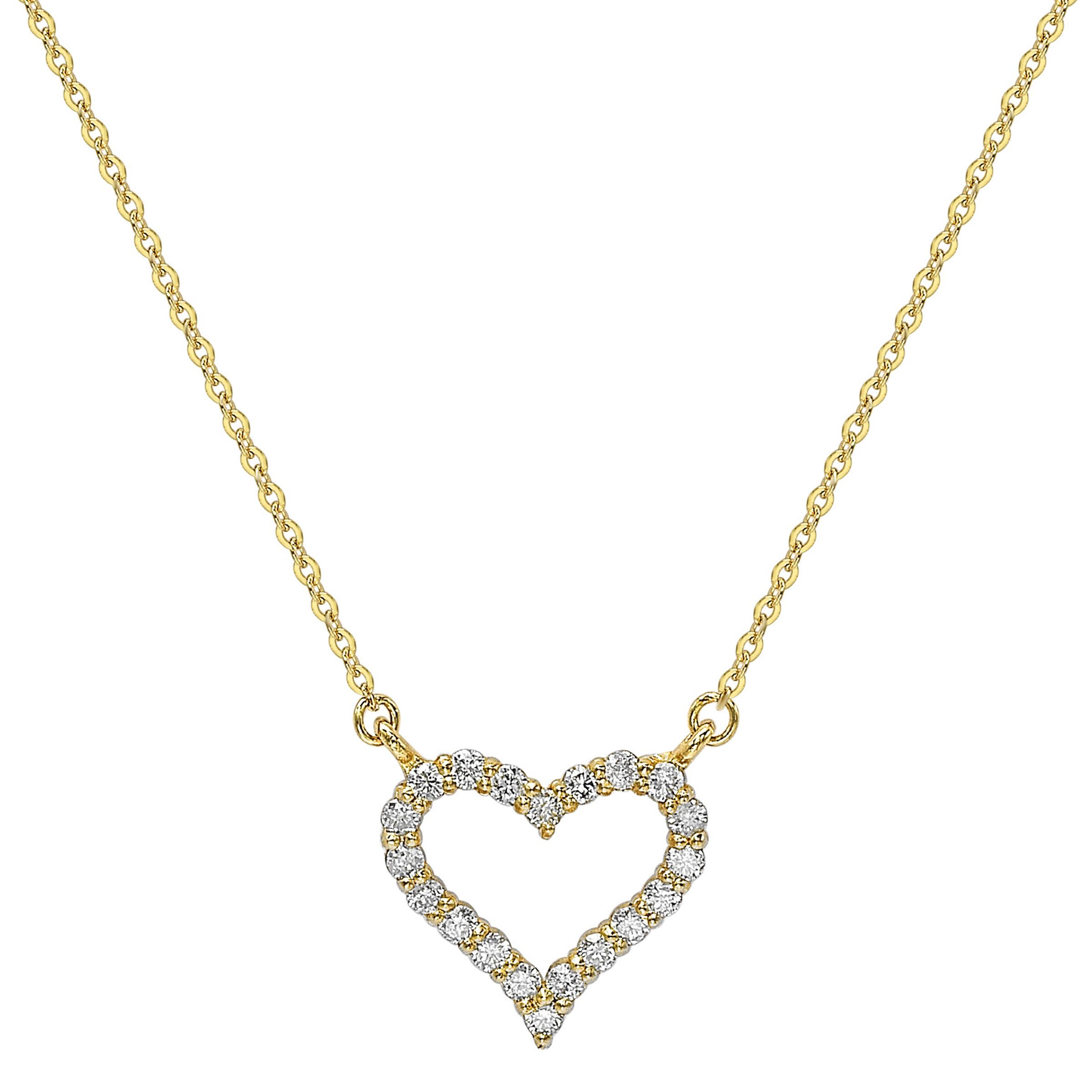 Diamond Heart Pendant sold by Lord & Taylor product image thumbnail 10