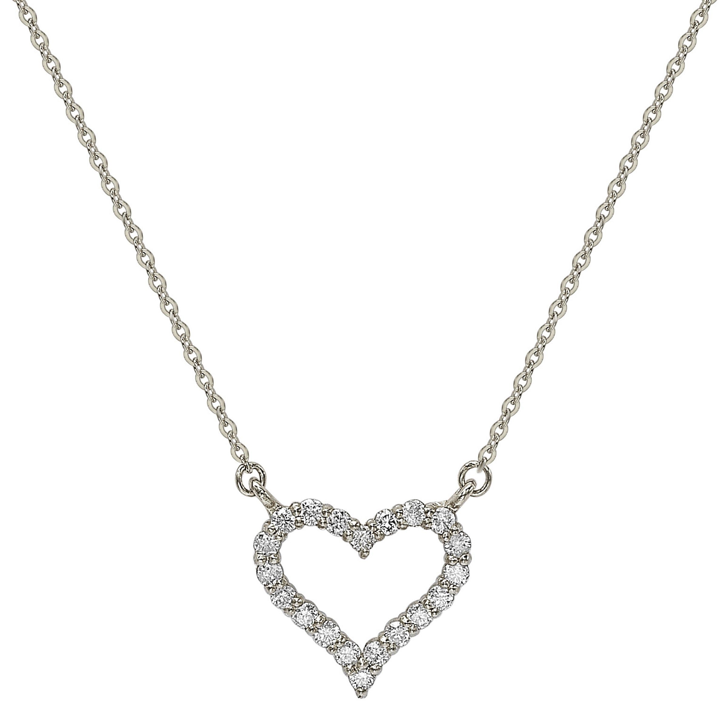 Diamond Heart Pendant sold by Lord & Taylor product image thumbnail 9