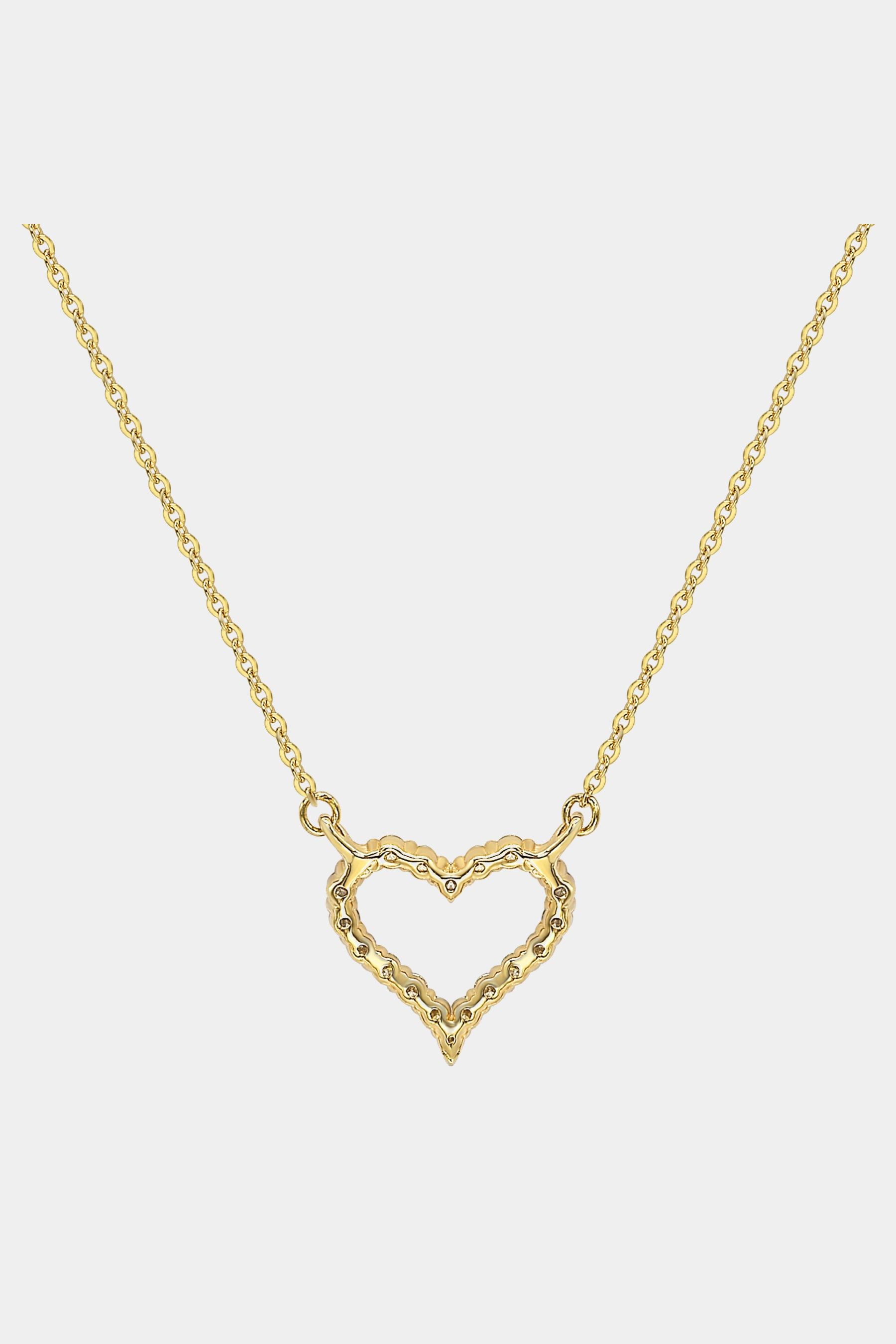 Diamond Heart Pendant sold by Lord & Taylor product image thumbnail 6