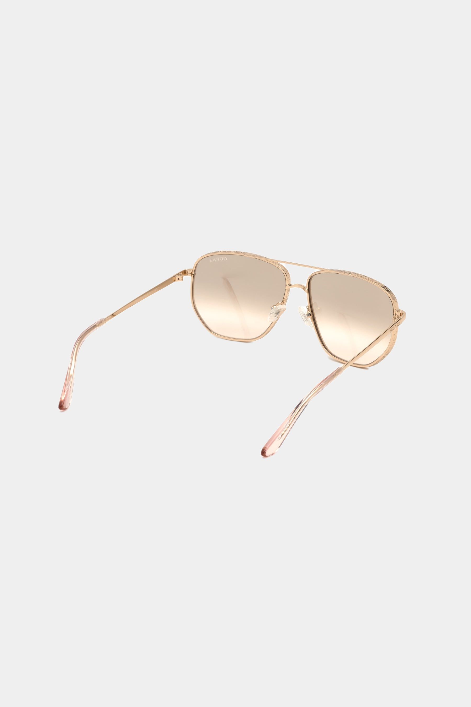 Aviator Mirror Lens Sunglasses sold by Lord & Taylor product image thumbnail 4
