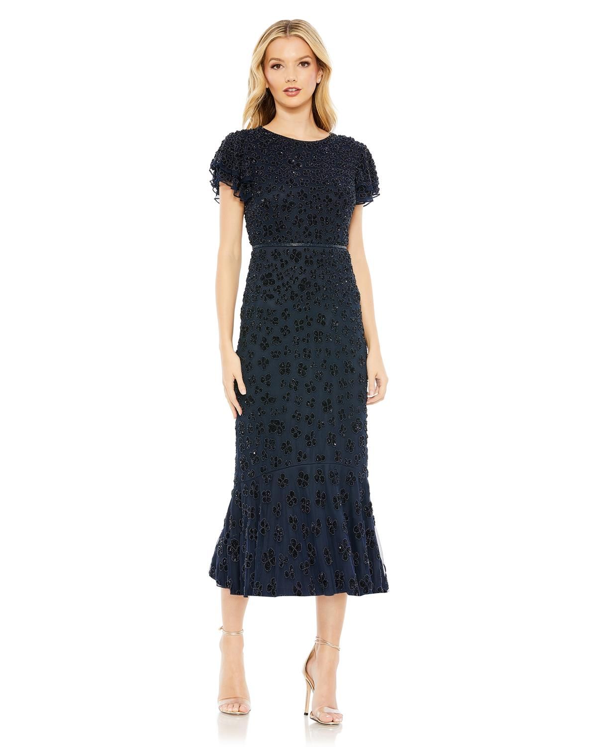 Flounce Sleeve Midi Dress sold by Lord & Taylor product image thumbnail 14