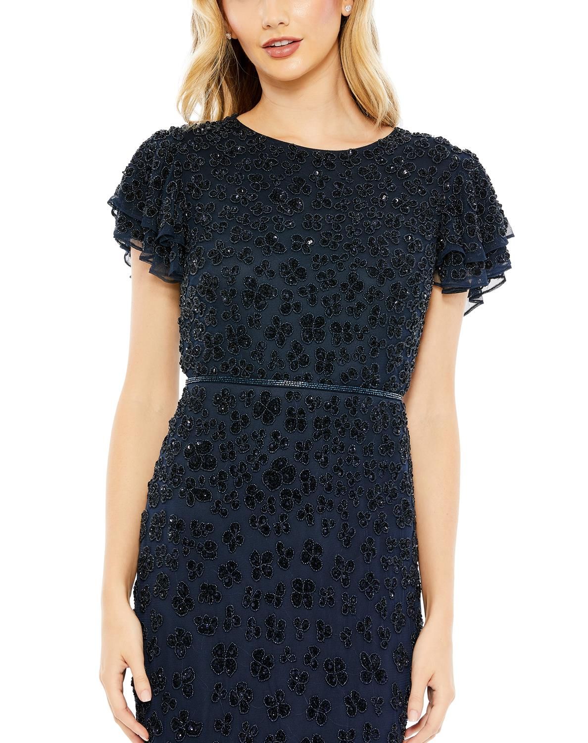 Flounce Sleeve Midi Dress sold by Lord & Taylor product image thumbnail 8