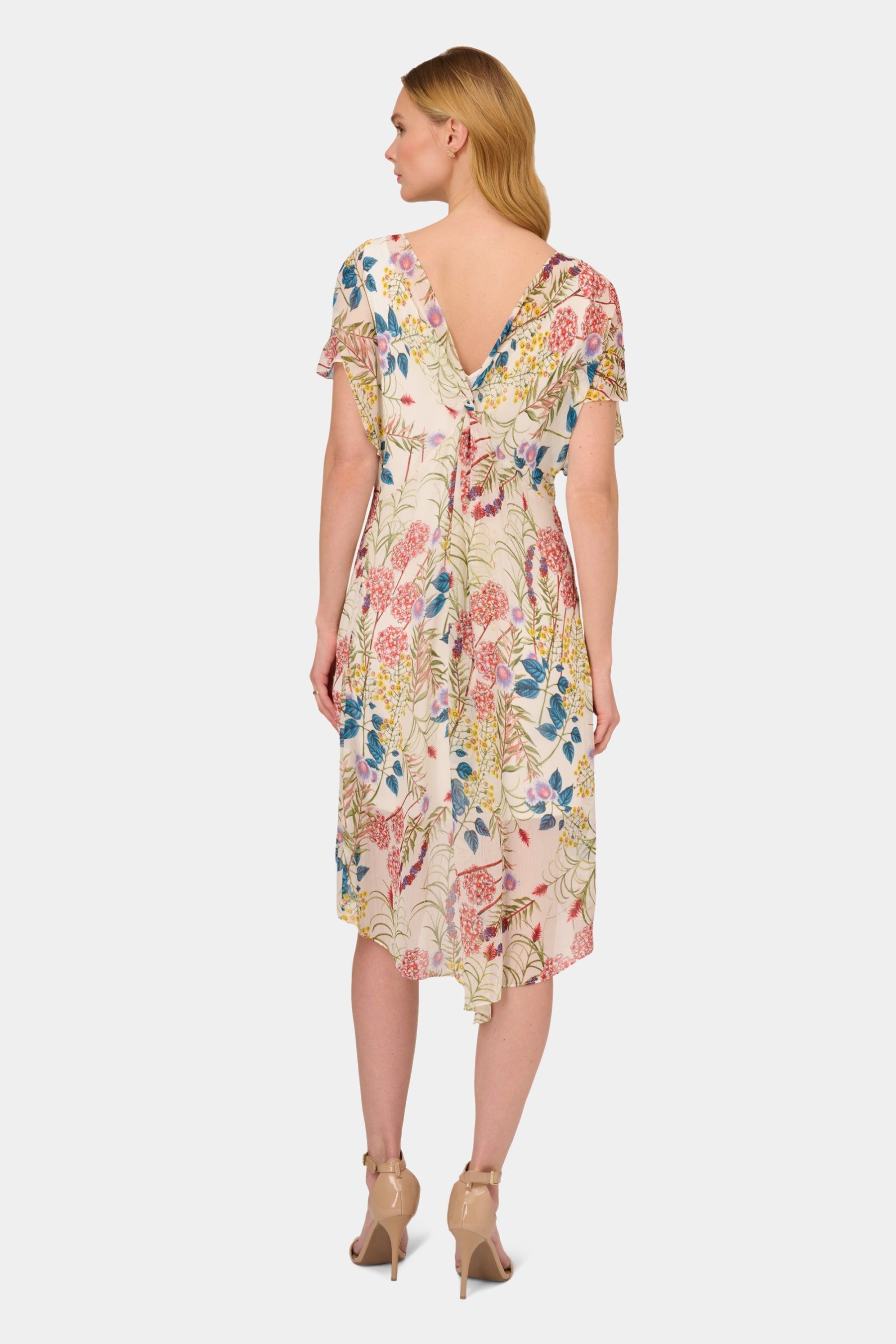 Printed Chiffon Shift Dress sold by Lord & Taylor product image thumbnail 4