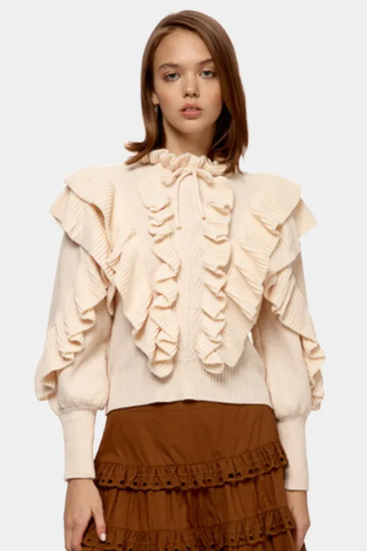 Ruffle Sweater sold by Lord & Taylor