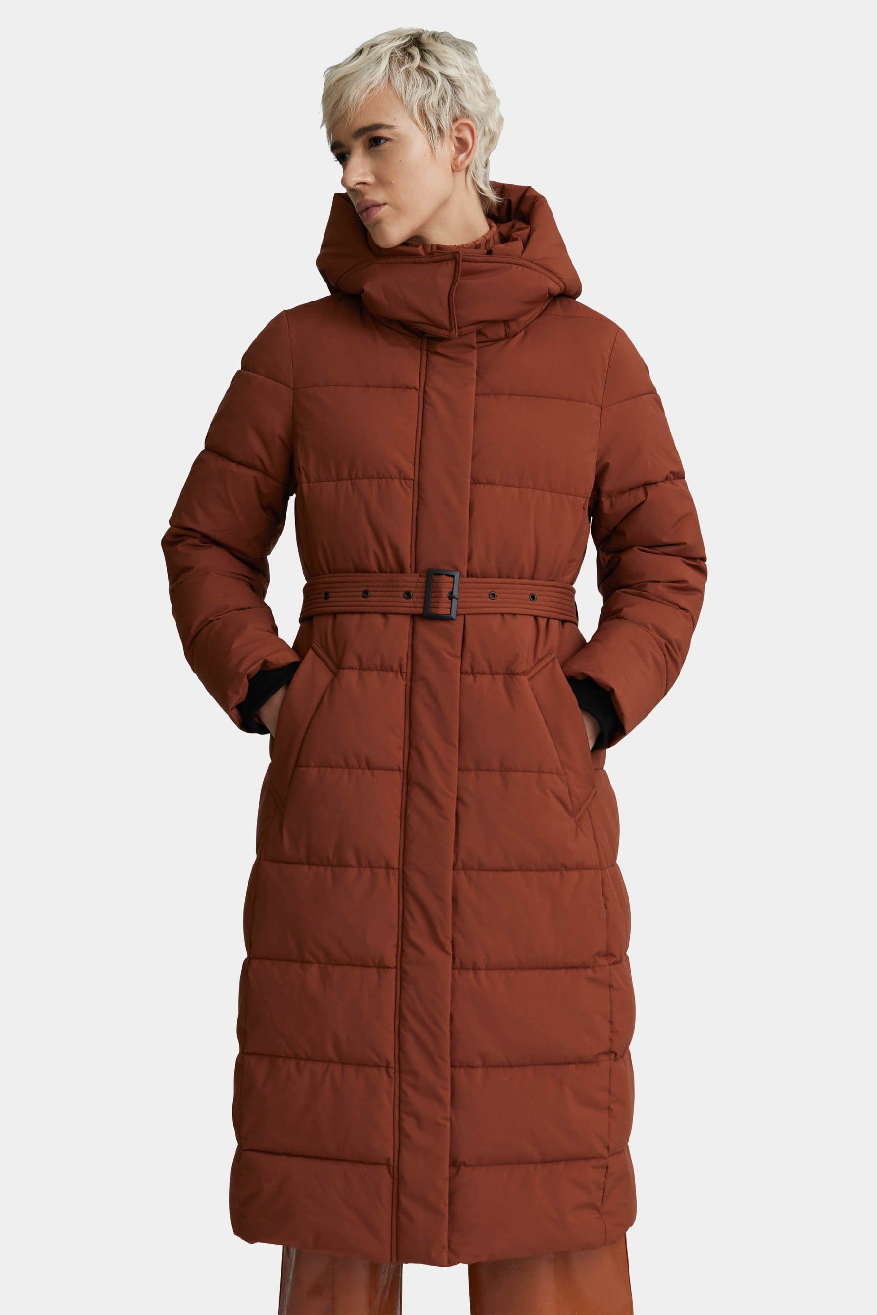 Longline Detachable Hood Puffer Jacket sold by Lord & Taylor