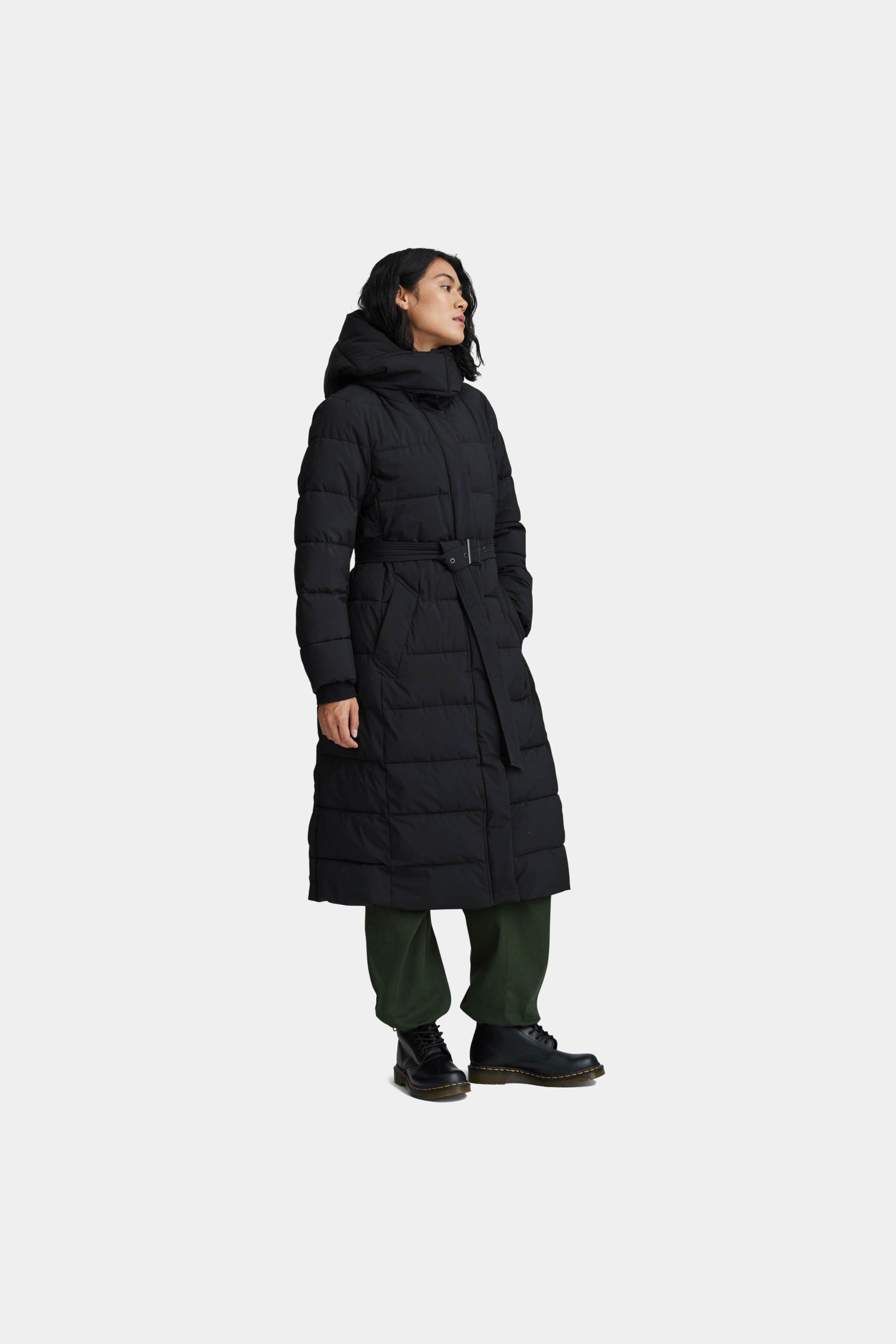 Longline Detachable Hood Puffer Jacket sold by Lord & Taylor product image thumbnail 3