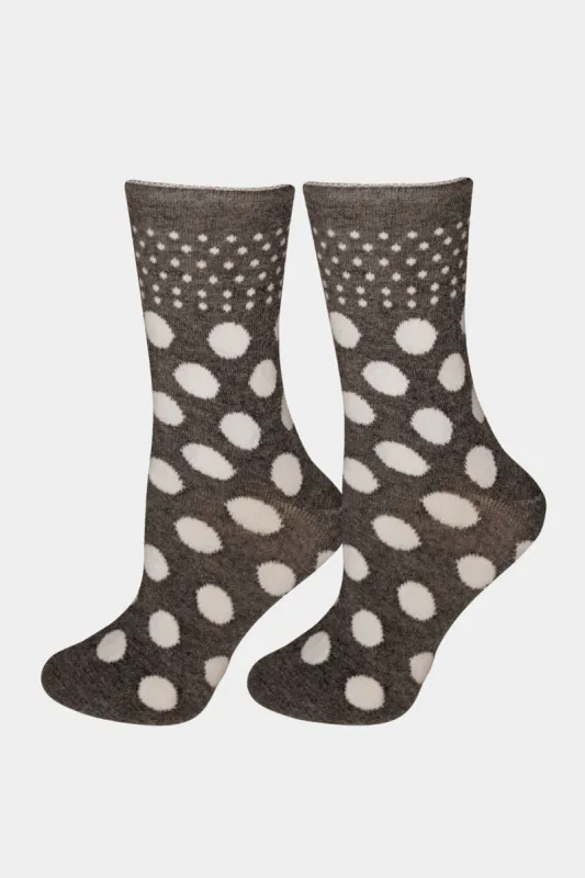 Large-Dot Pattern Cotton Socks sold by Lord & Taylor