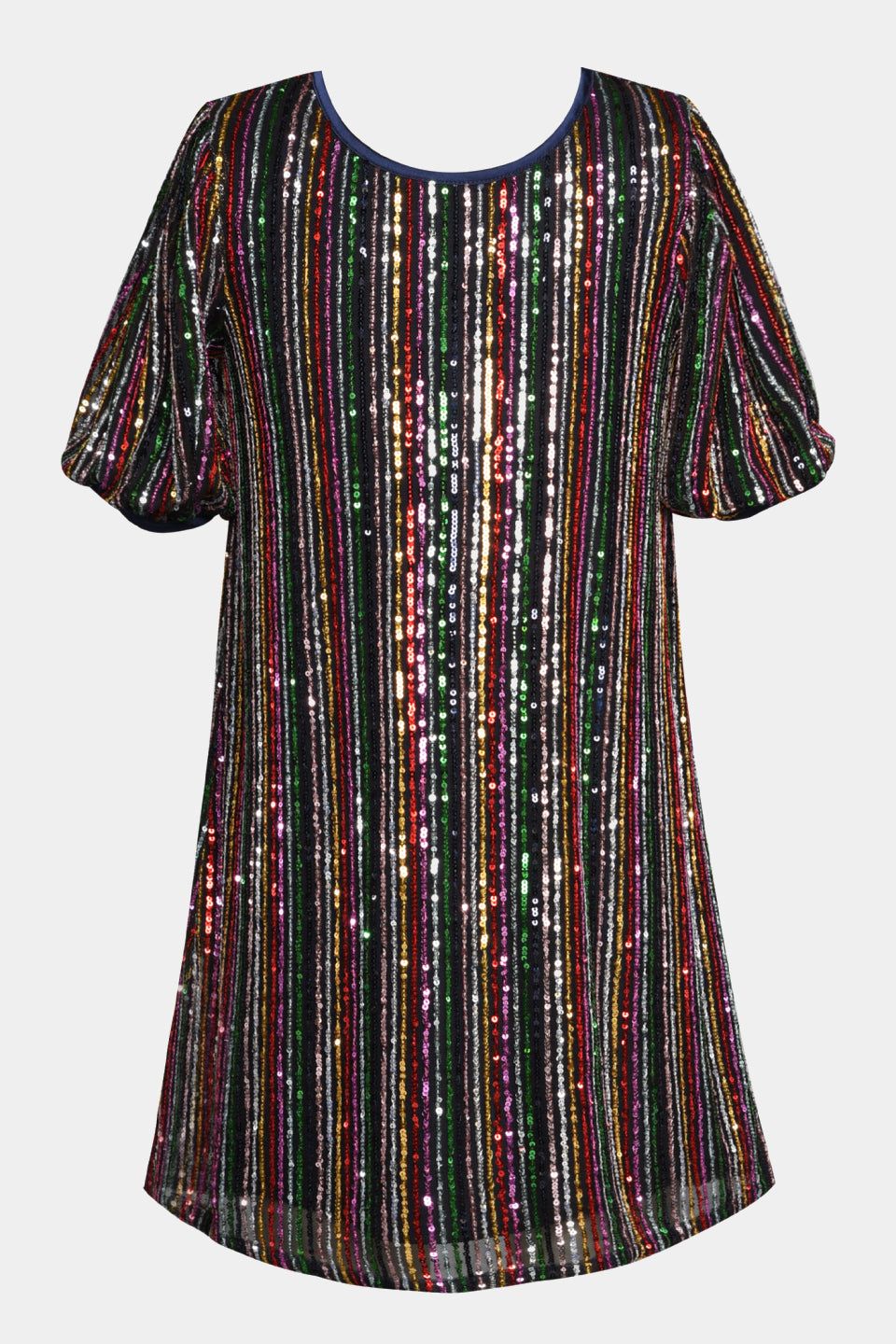 Girls A-Line Multi Colore Stripe Dress sold by Lord & Taylor