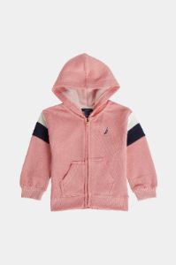 Girls Colorblock Zip Up Hoodie sold by Lord & Taylor