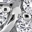 Moissanite Halo Bridal Ring Set in Sterling Silver sold by Lord & Taylor product image thumbnail 6