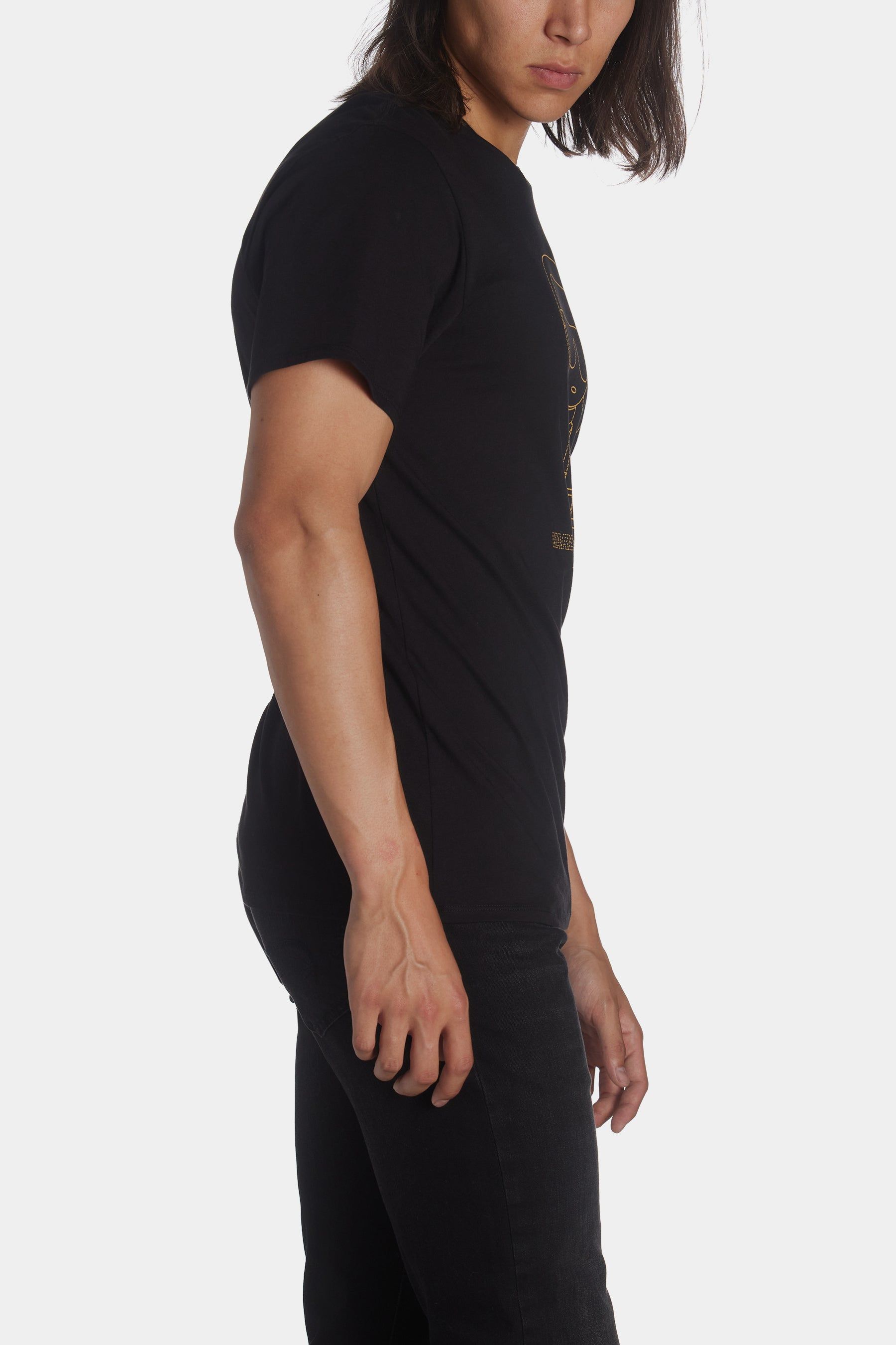 Outline Karl Character Short Sleeve Crew Neck T-Shirt sold by Lord & Taylor product image thumbnail 6