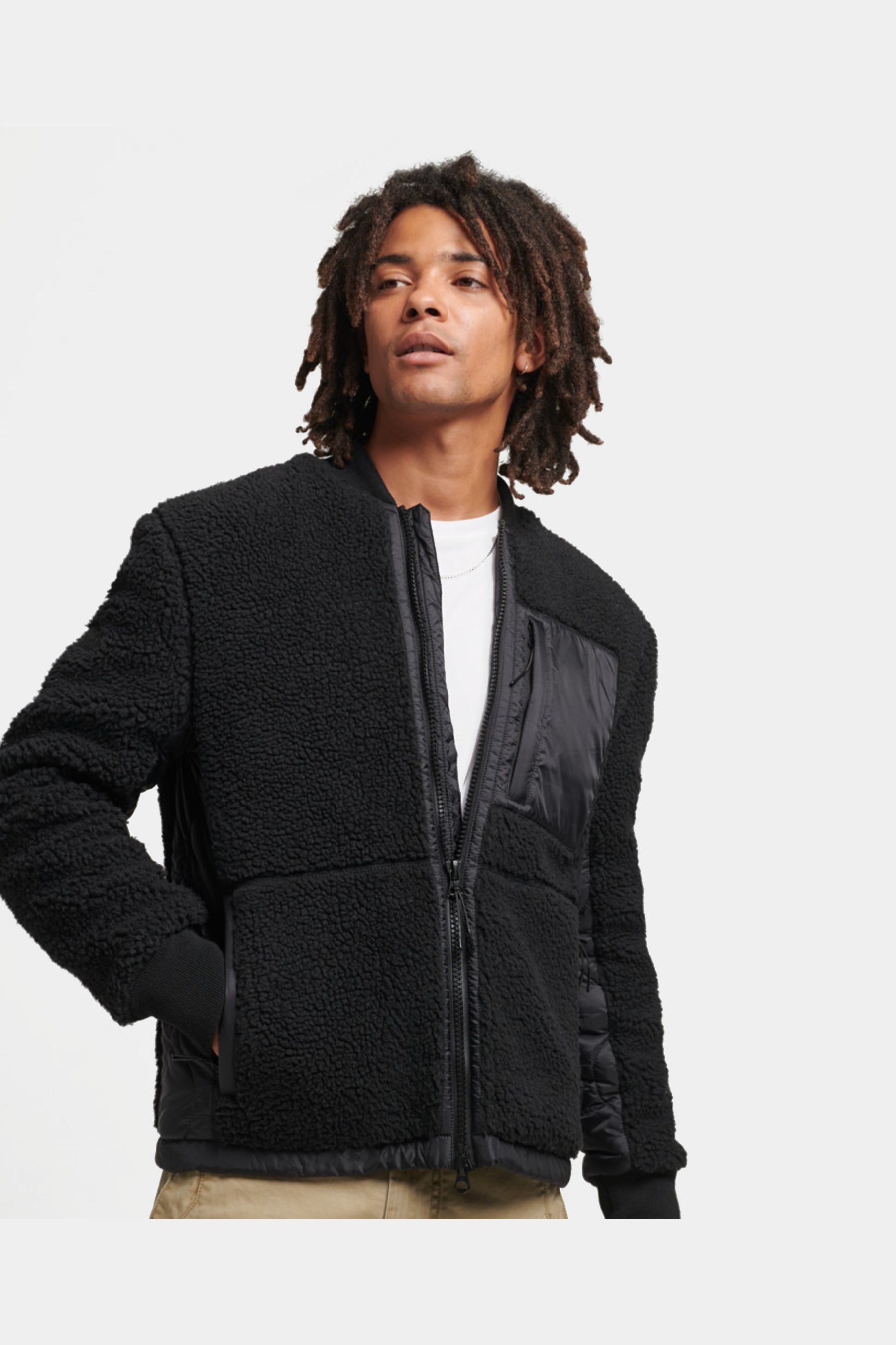 Vintage Sherpa Zip Through Jacket sold by Lord & Taylor