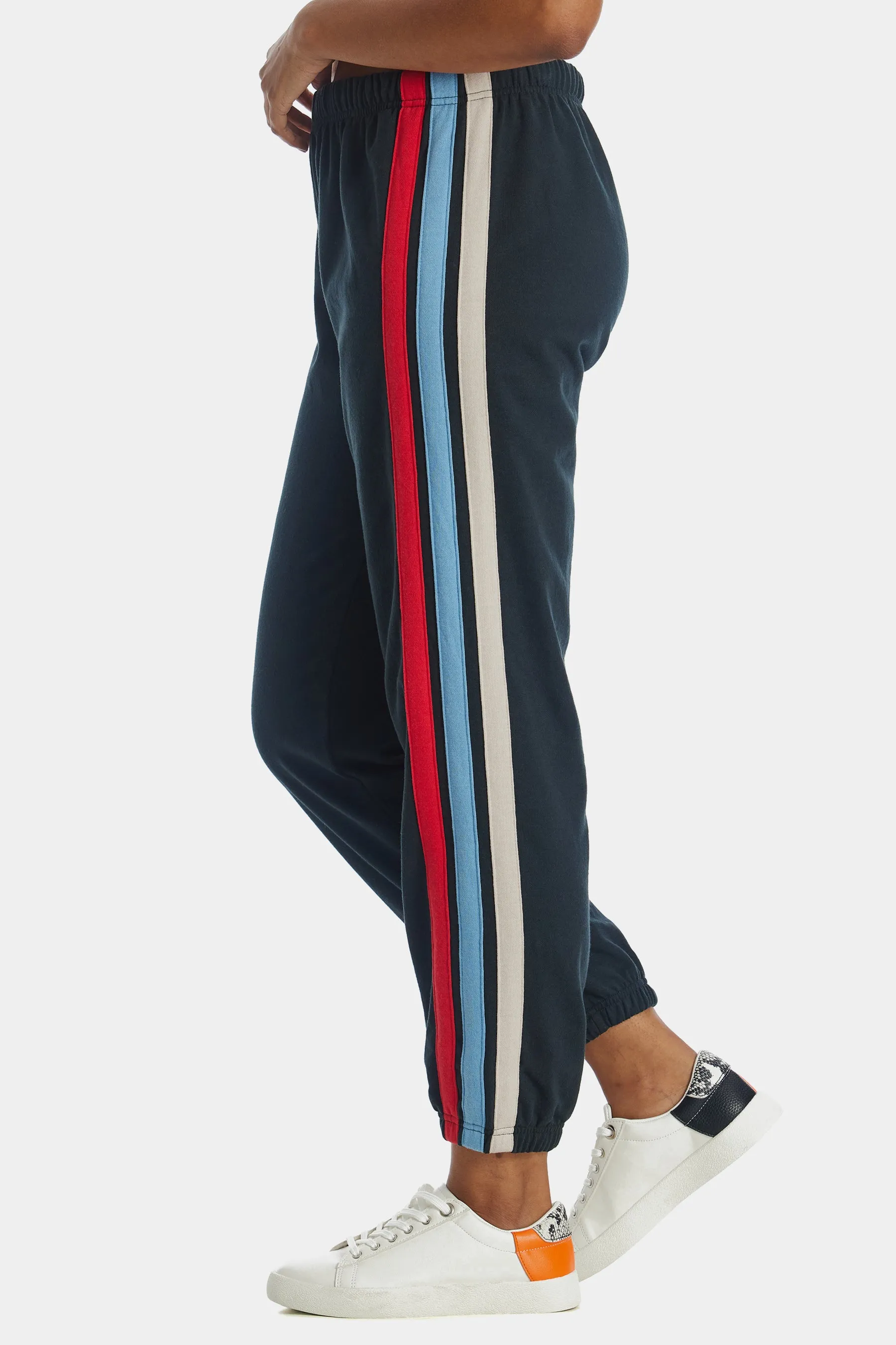 Carmen Stripe Undergrad Sweats sold by Lord & Taylor product image thumbnail 2