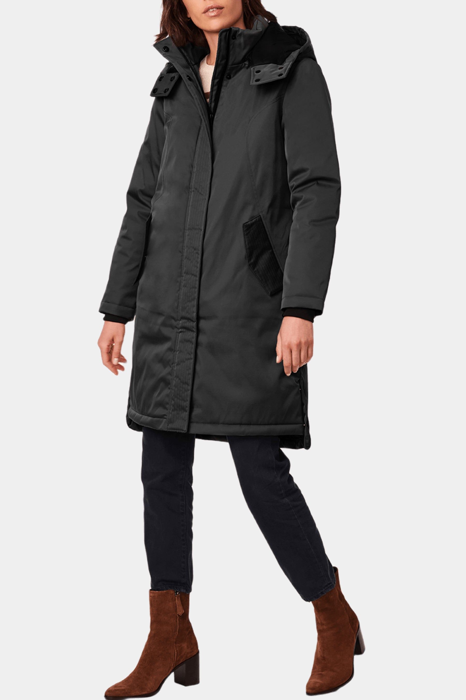 High Low Insulated Raincoat sold by Lord & Taylor product image thumbnail 2