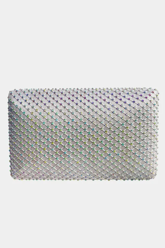 Fishnet Crystal Clutch sold by Lord & Taylor