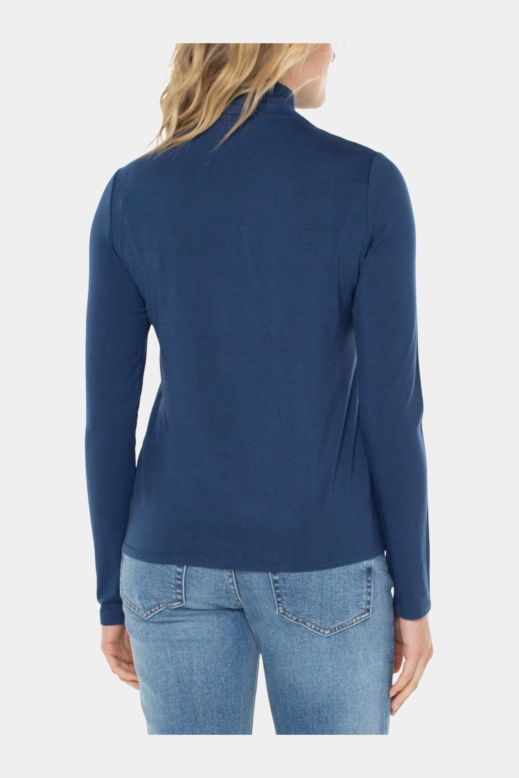 Long Sleeve Mock Neck Knit Top sold by Lord & Taylor