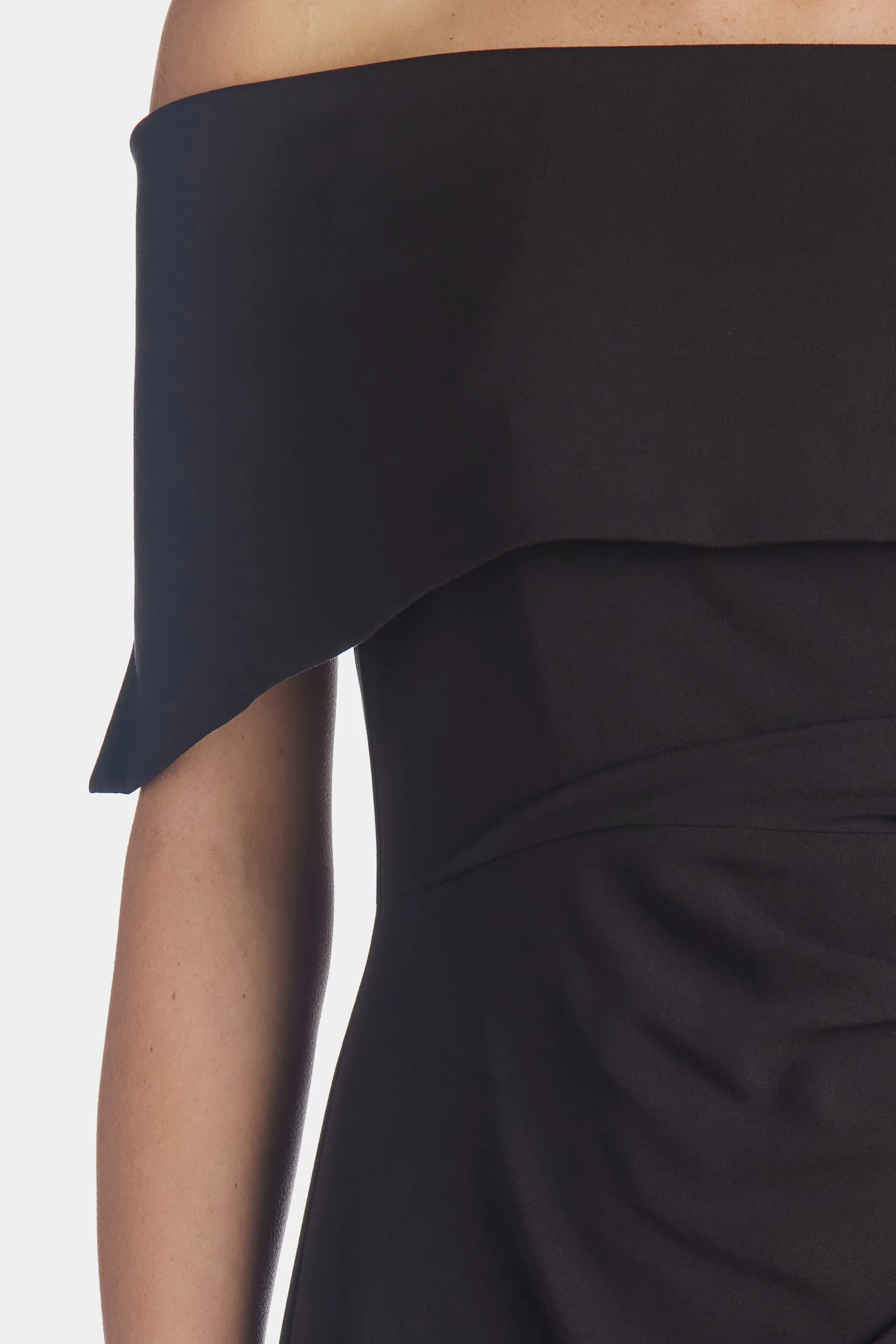 Oversized Collar Off The Shoulder Gown sold by Lord & Taylor product image thumbnail 2