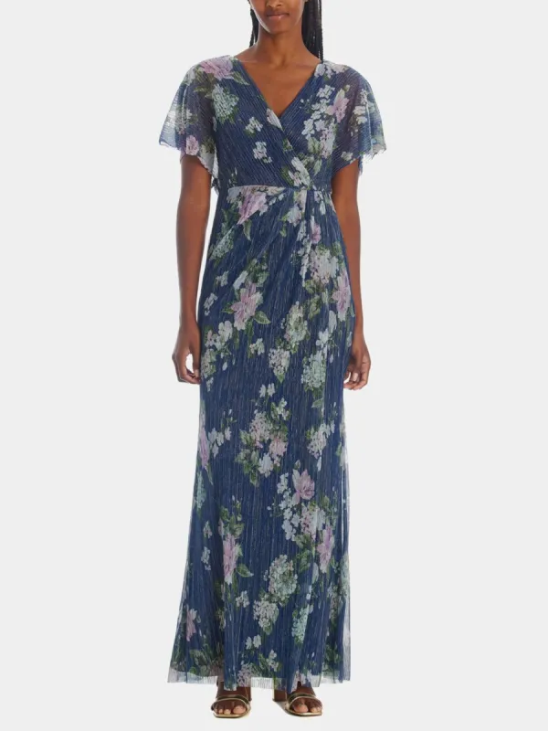 Metallic Mesh Gown sold by Lord & Taylor