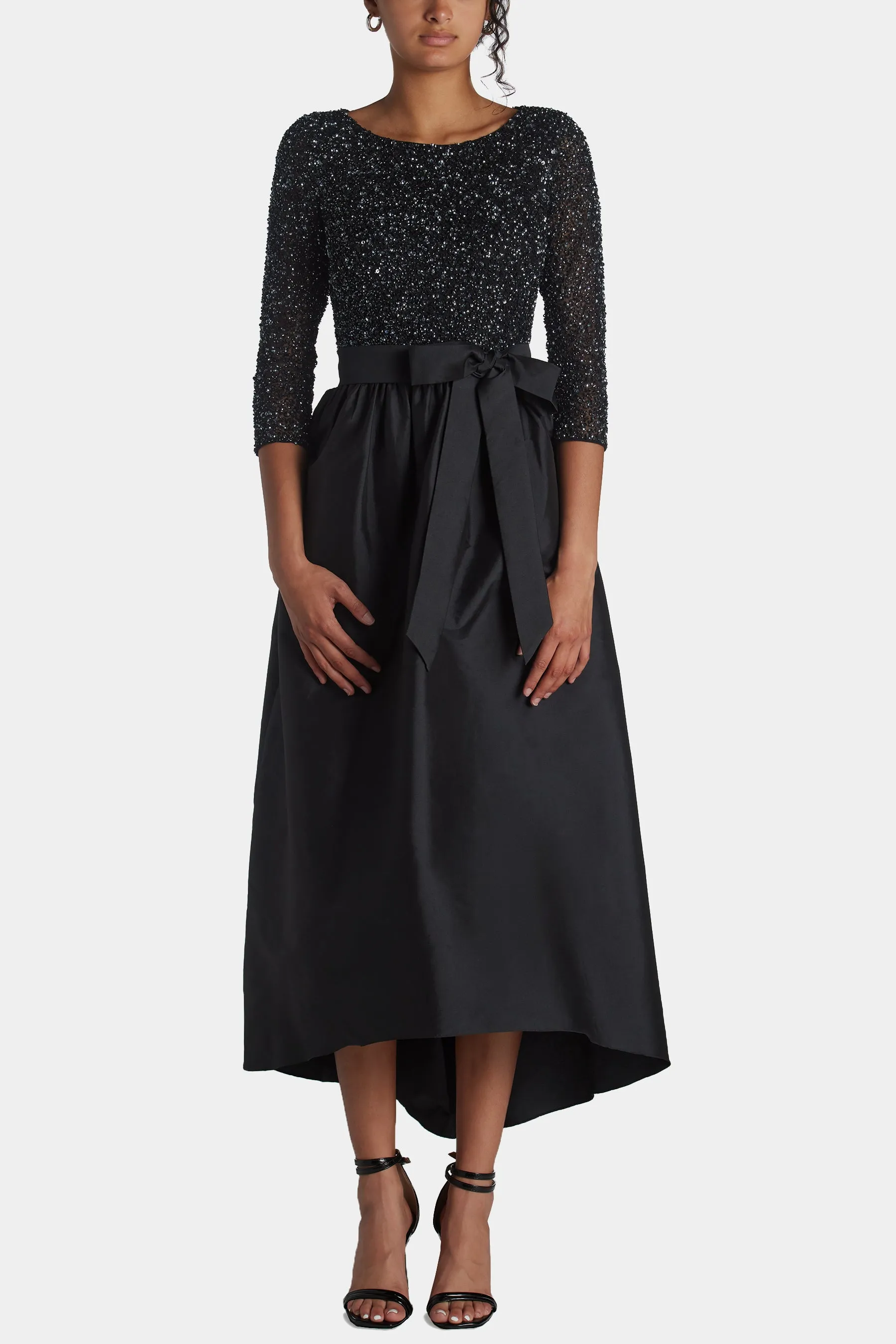 Beaded Top Taffeta Skirt sold by Lord & Taylor product image thumbnail 4