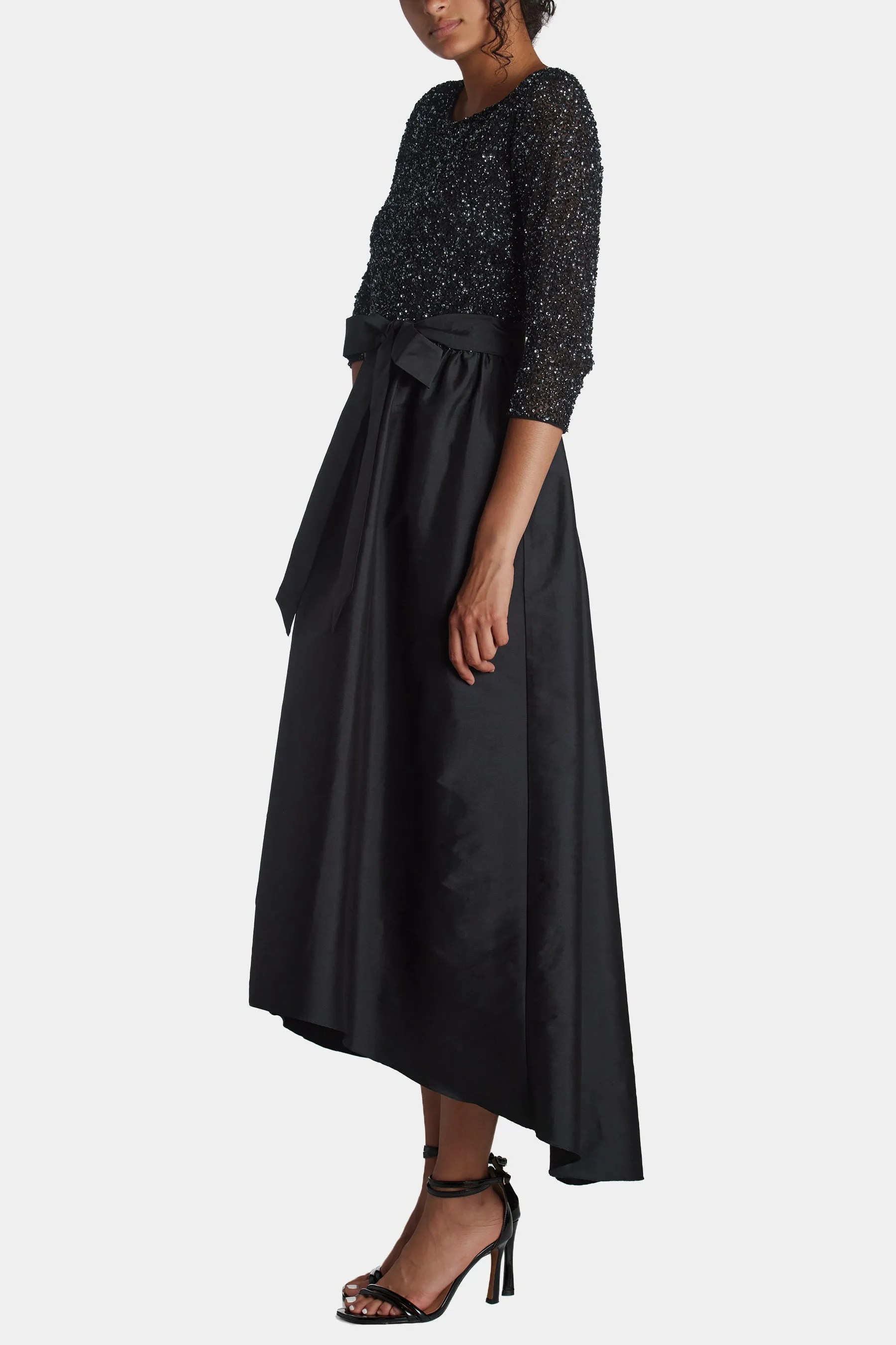 Beaded Top Taffeta Skirt sold by Lord & Taylor product image thumbnail 2