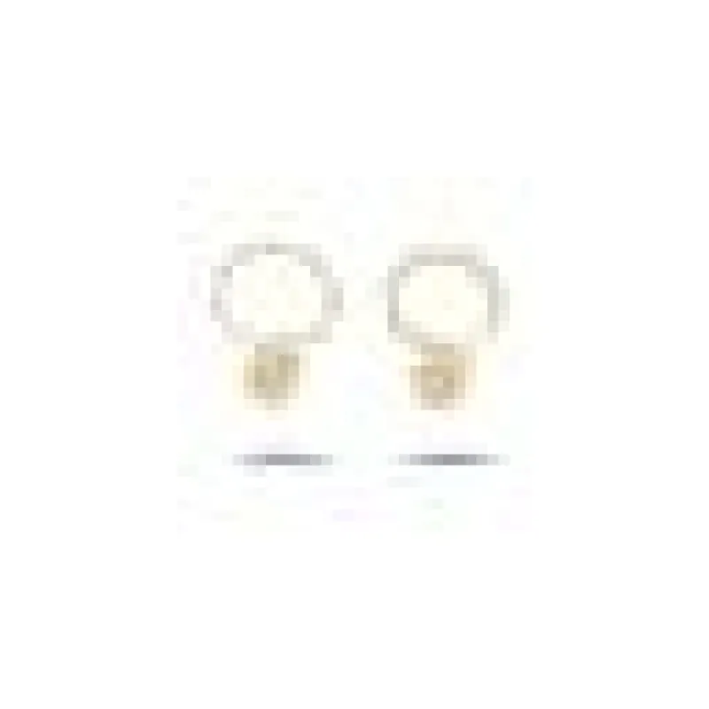 Heart Dangling Hoop Earrings sold by Lord & Taylor