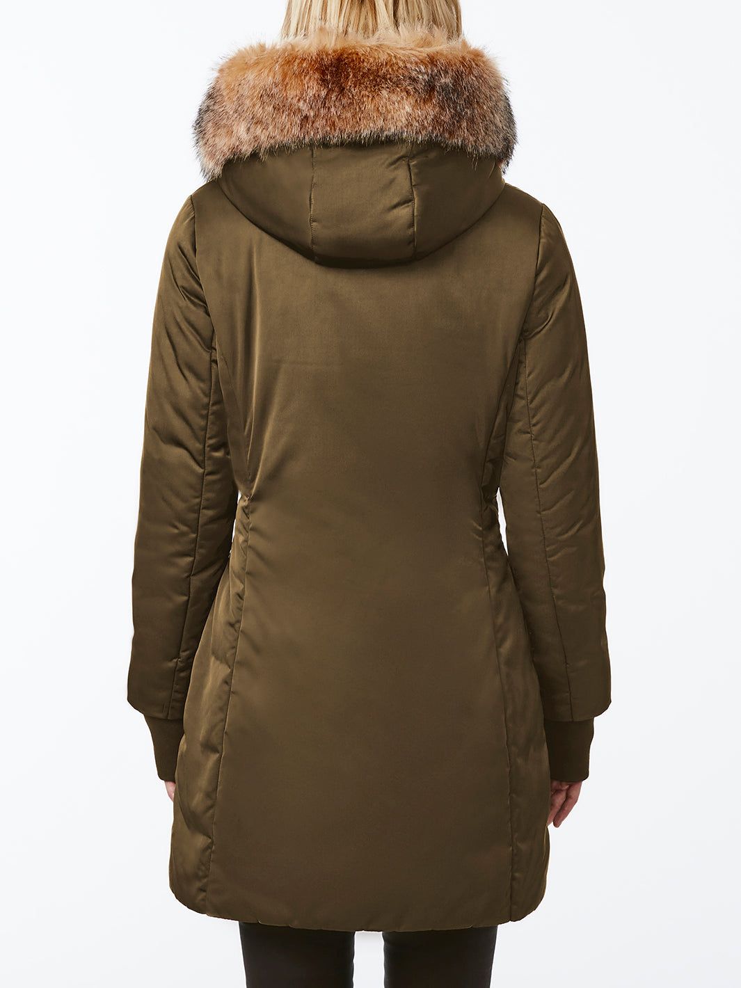 Faux Fur Trim Puffer Coat sold by Lord & Taylor product image thumbnail 3