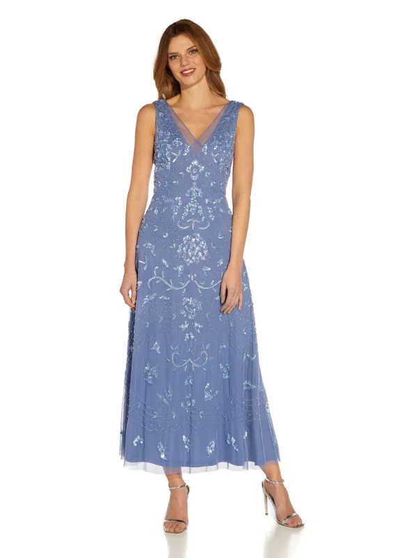 Beaded Midi Dress sold by Lord & Taylor