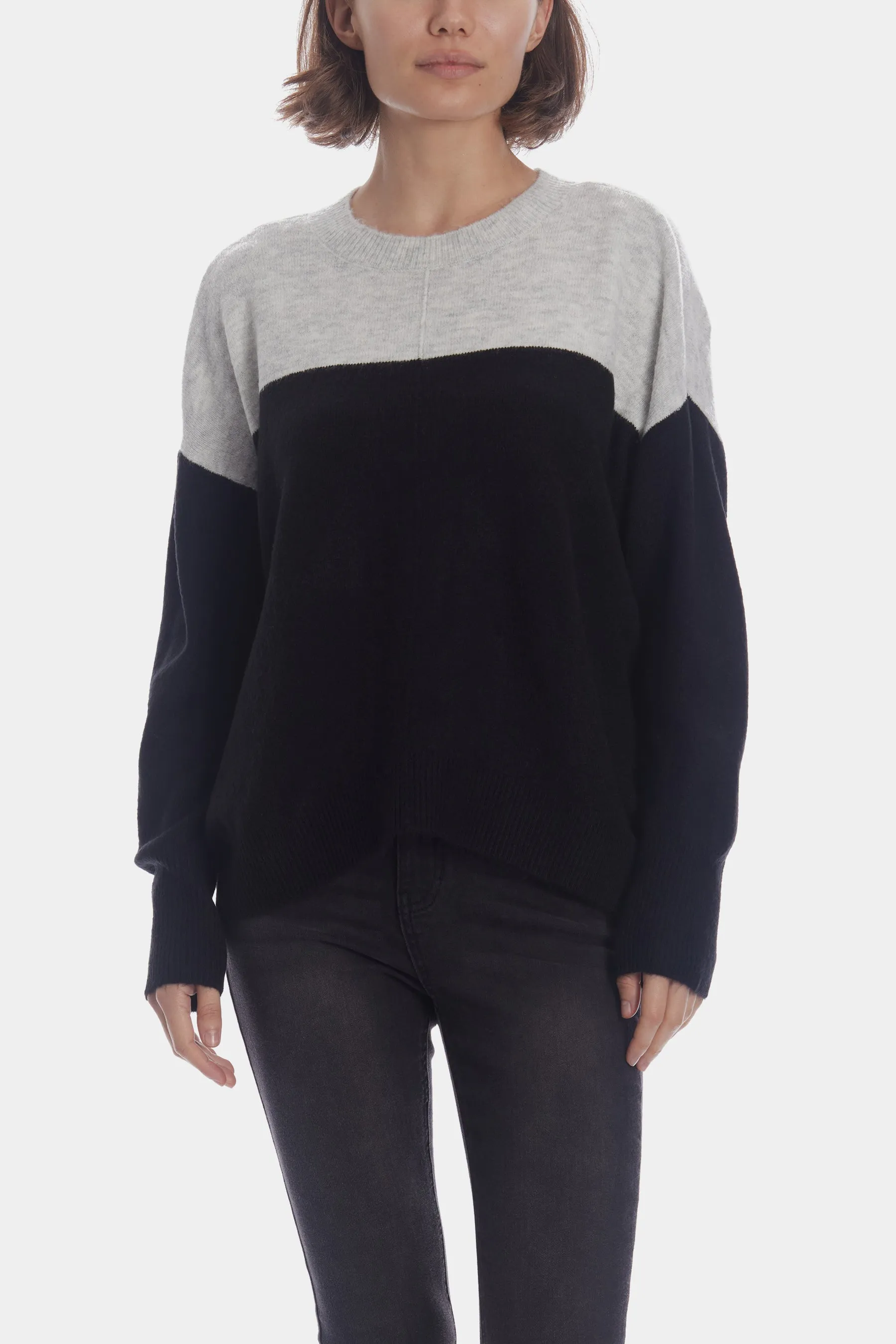Colorblock Visible Seam Sweater sold by Lord & Taylor
