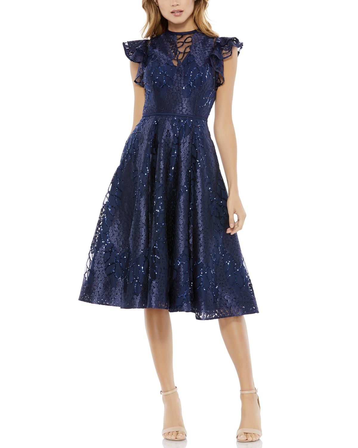 Lace Sequin Dress sold by Lord & Taylor product image thumbnail 5