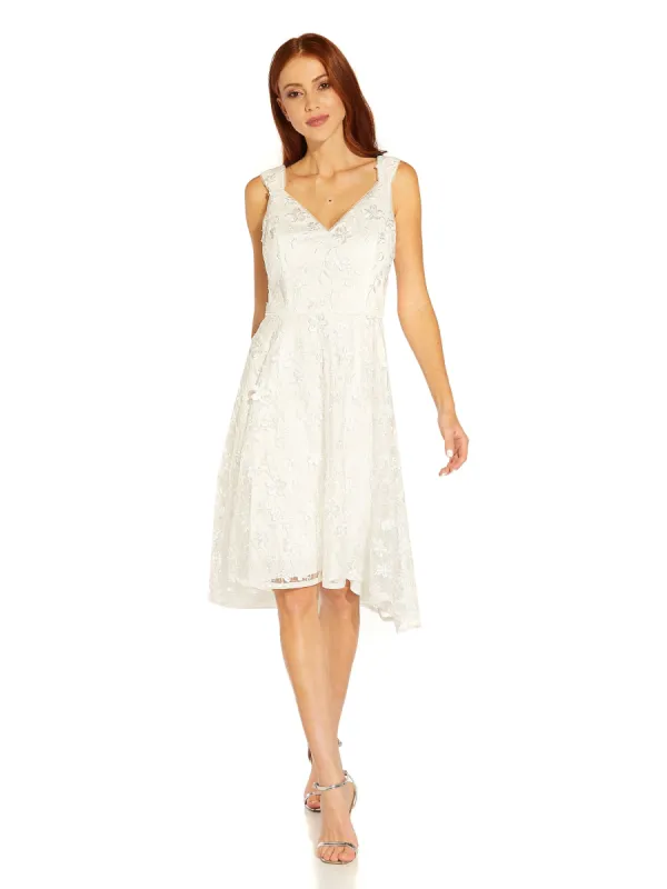 Ivory Lace Cocktail Dress sold by Lord & Taylor