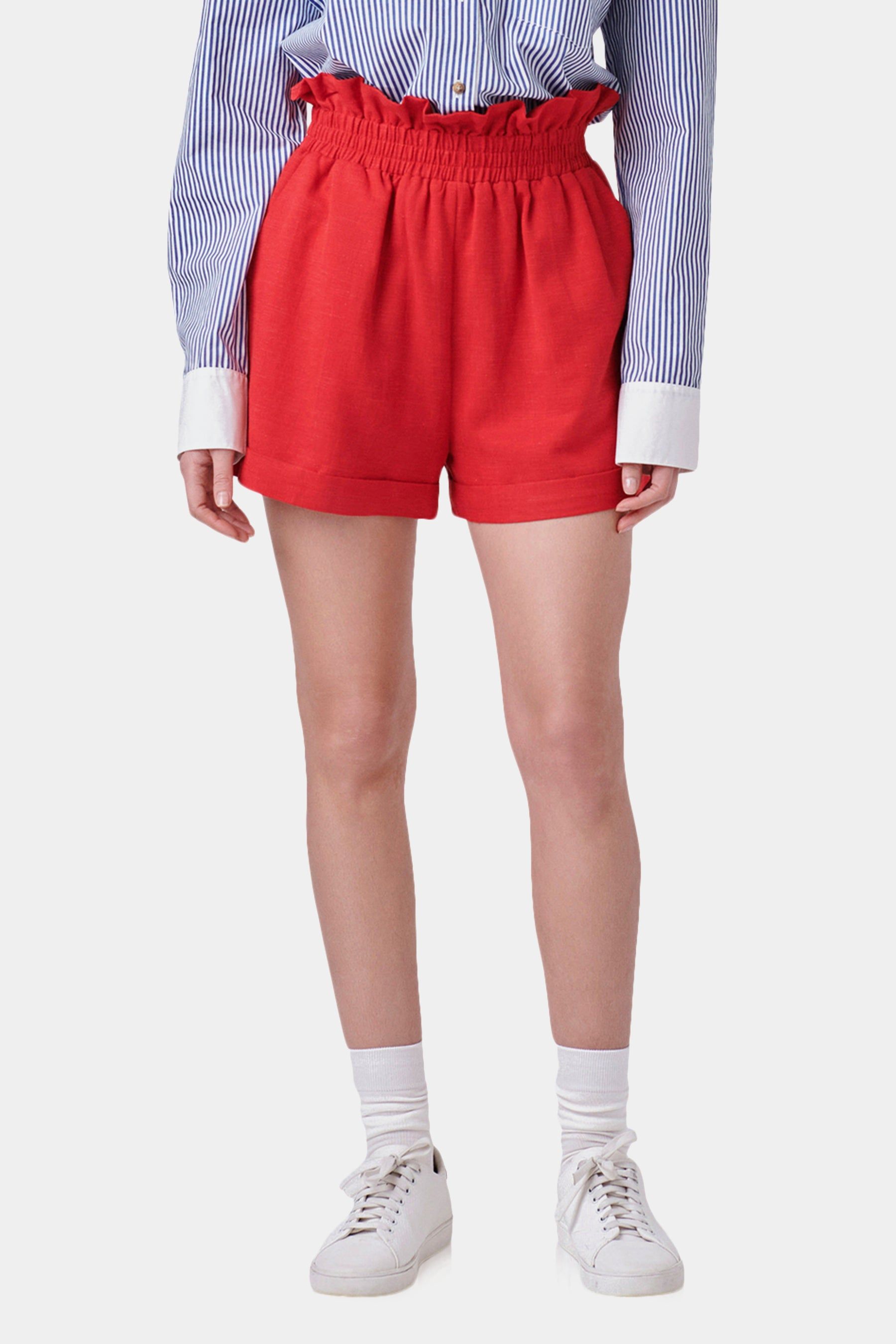 Linen Cuffed Shorts sold by Lord & Taylor