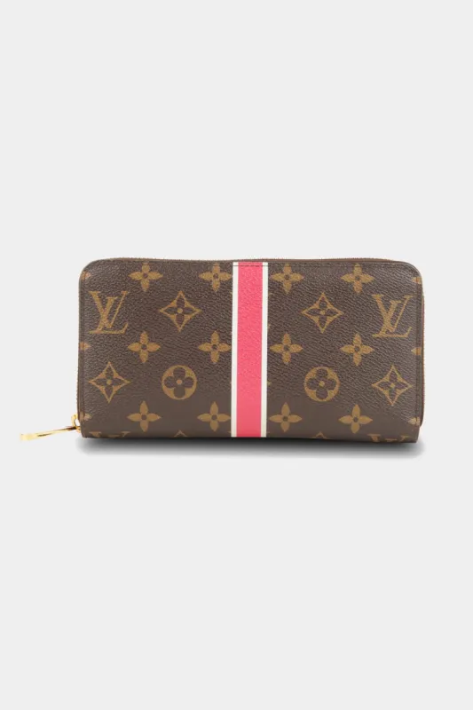 Striped Monogram Zippy Wallet sold by Lord & Taylor