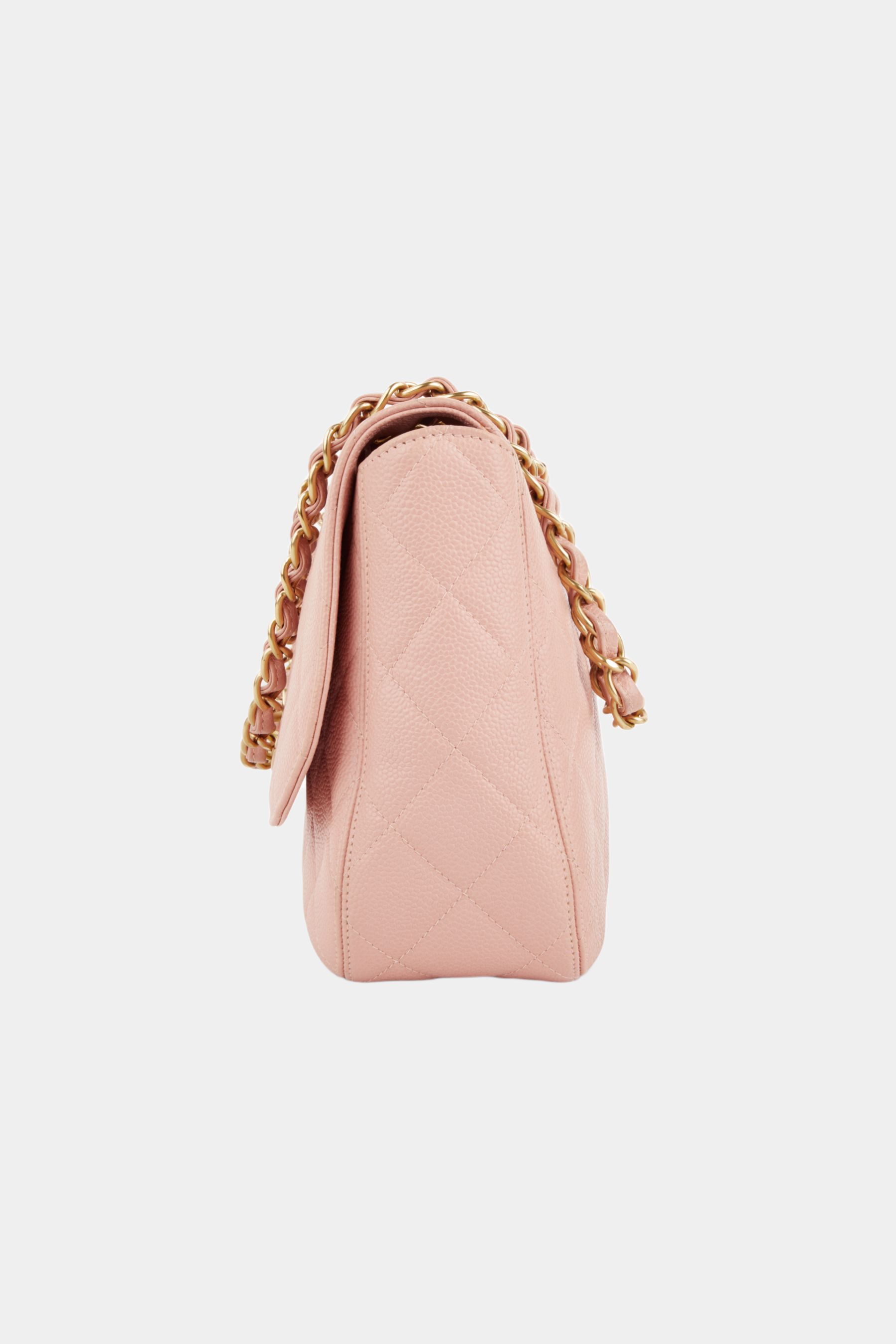 XL Brushed CC Flap Caviar Shoulder Bag sold by Lord & Taylor product image thumbnail 4