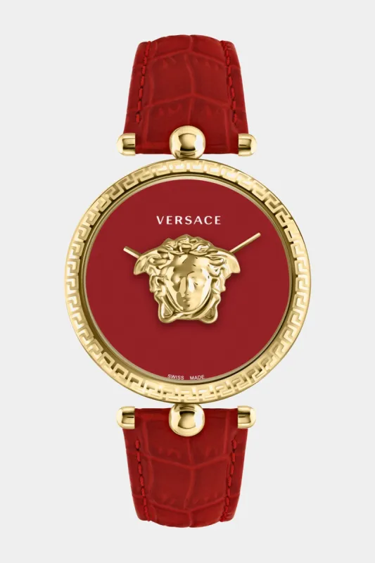 Palazzo Empire Leather Watch made by Versace