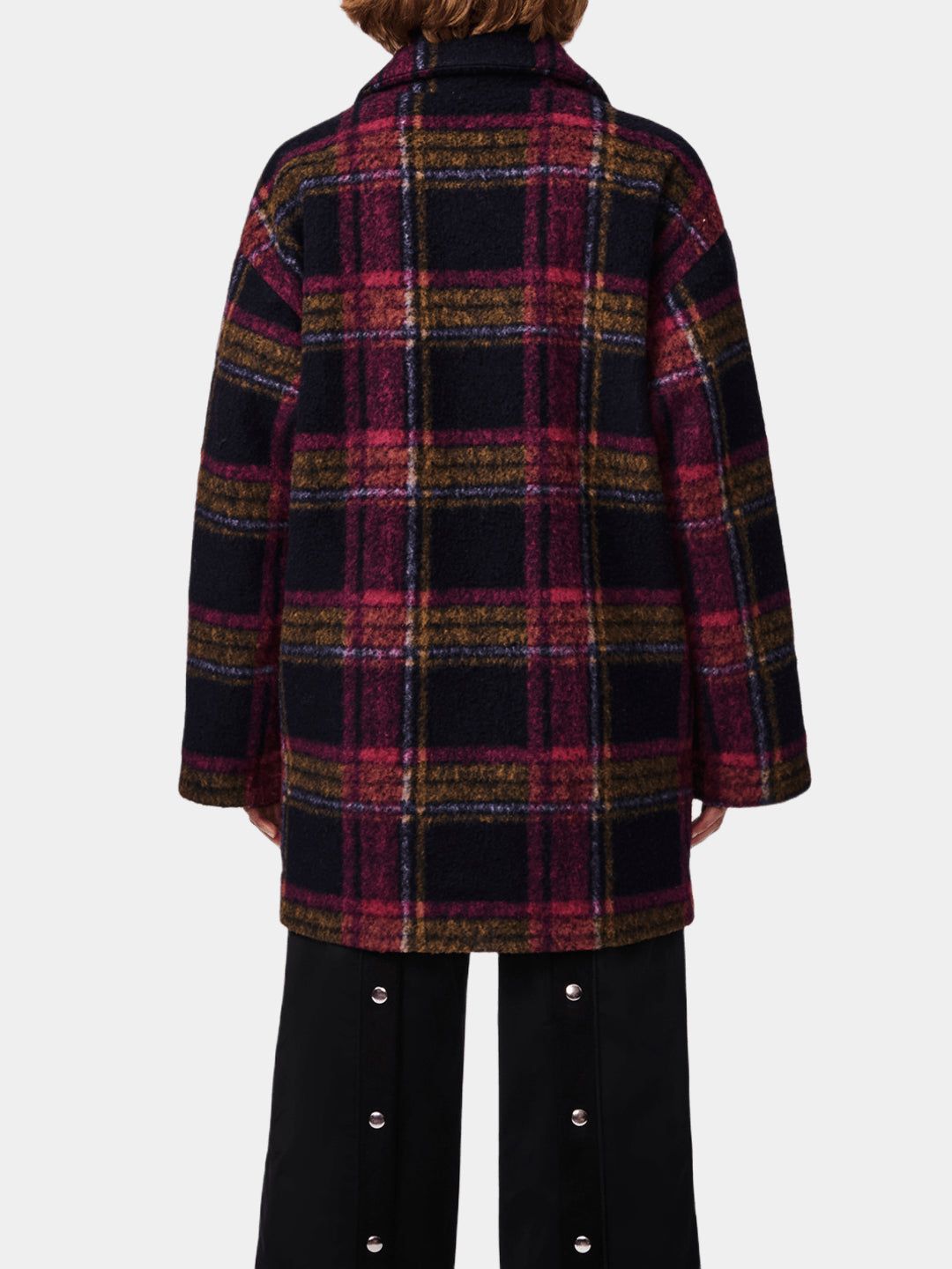 Plaid Wool Coat sold by Lord & Taylor product image thumbnail 4