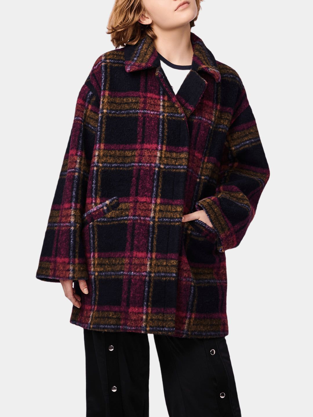 Plaid Wool Coat sold by Lord & Taylor