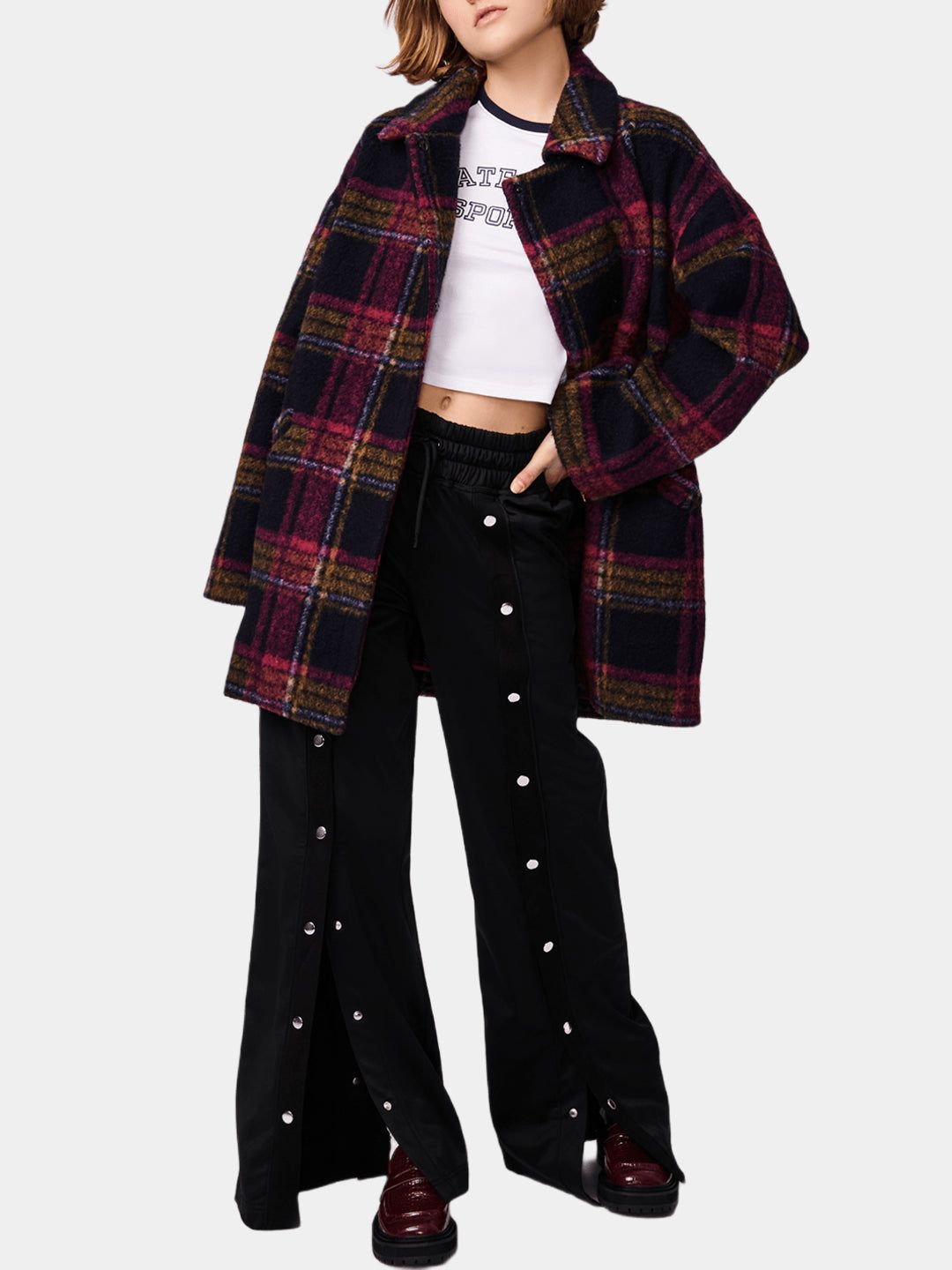 Plaid Wool Coat sold by Lord & Taylor product image thumbnail 5
