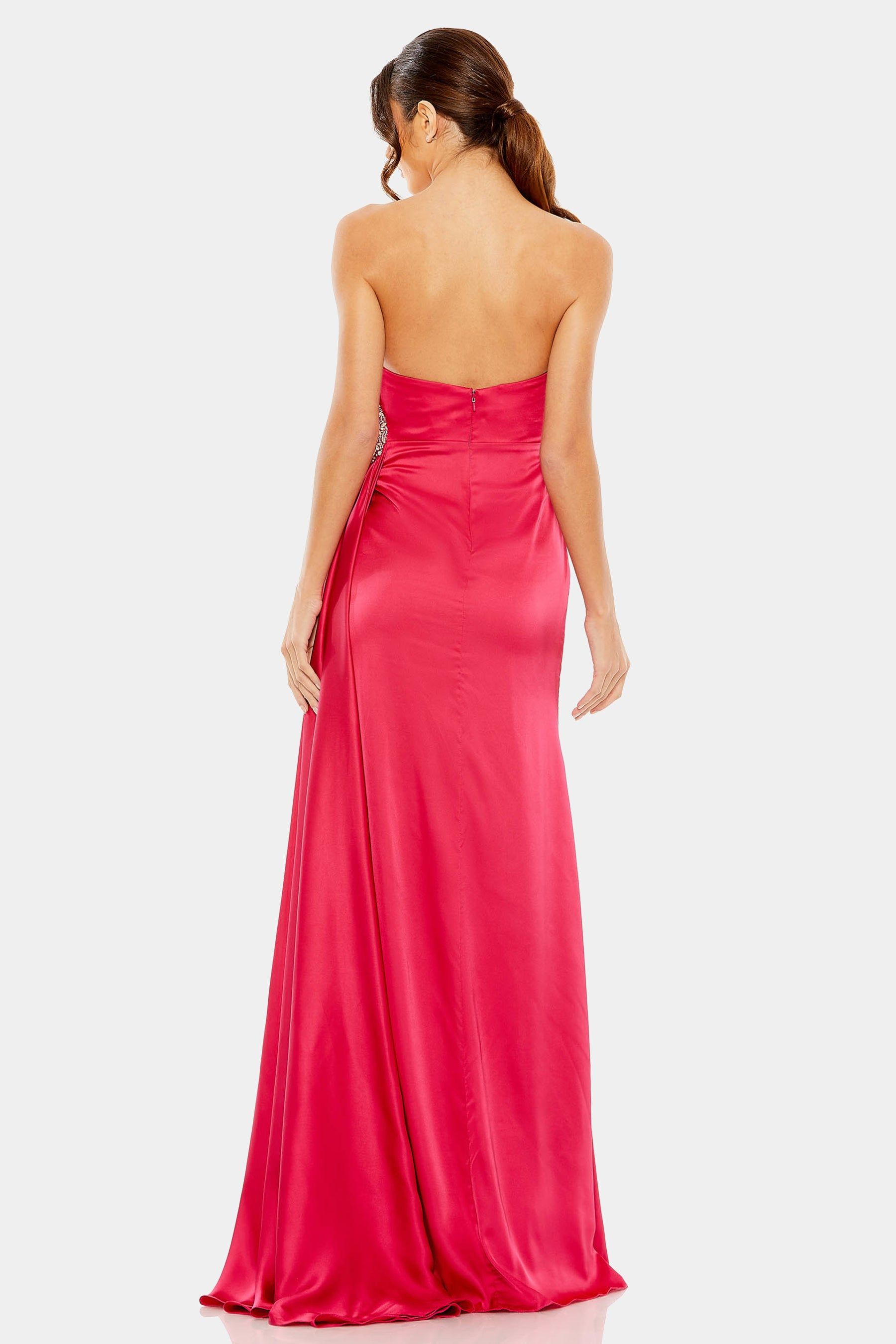 Strapless Ruched Embellished Gown sold by Lord & Taylor product image thumbnail 3