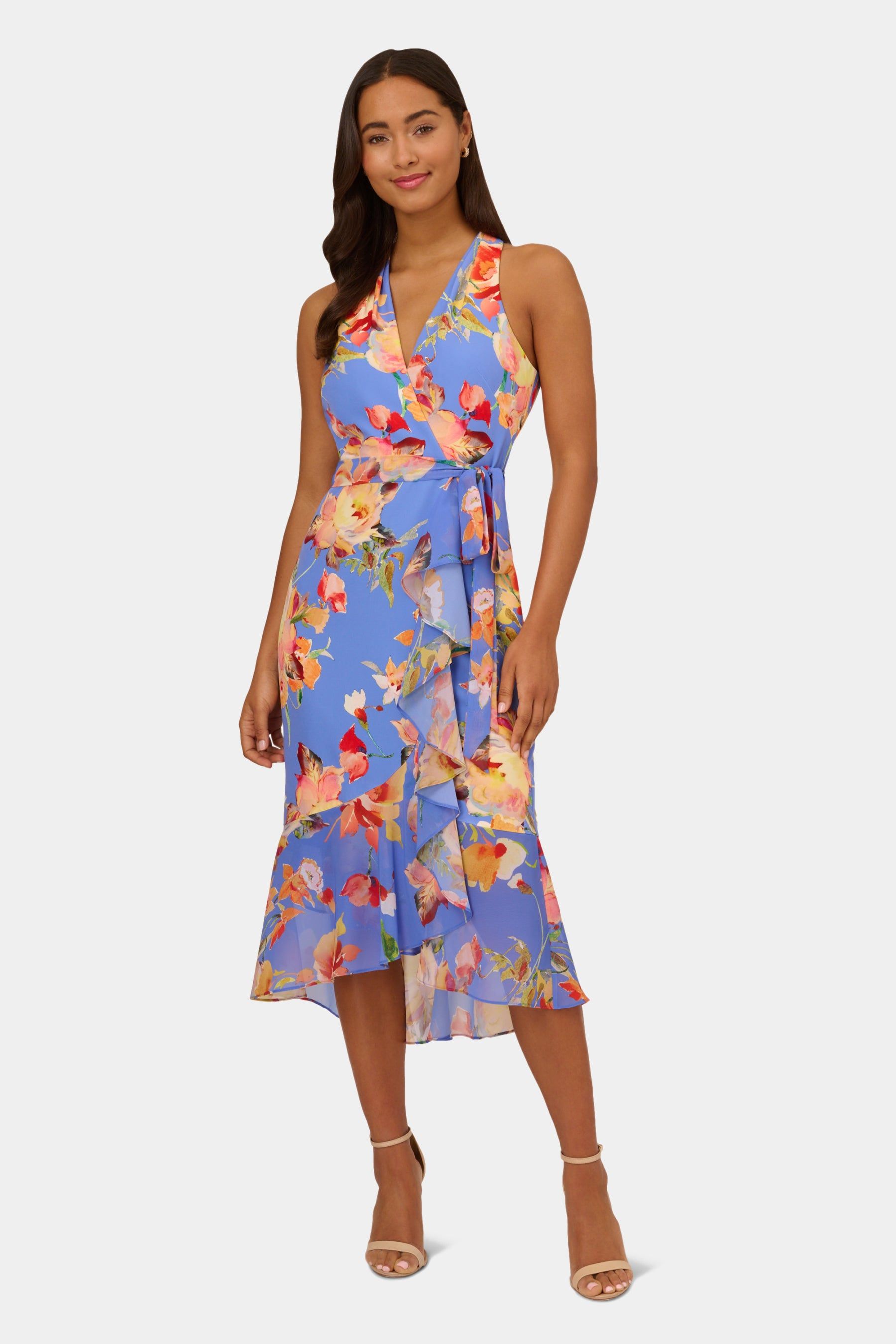 Printed Halter Midi Dress sold by Lord & Taylor