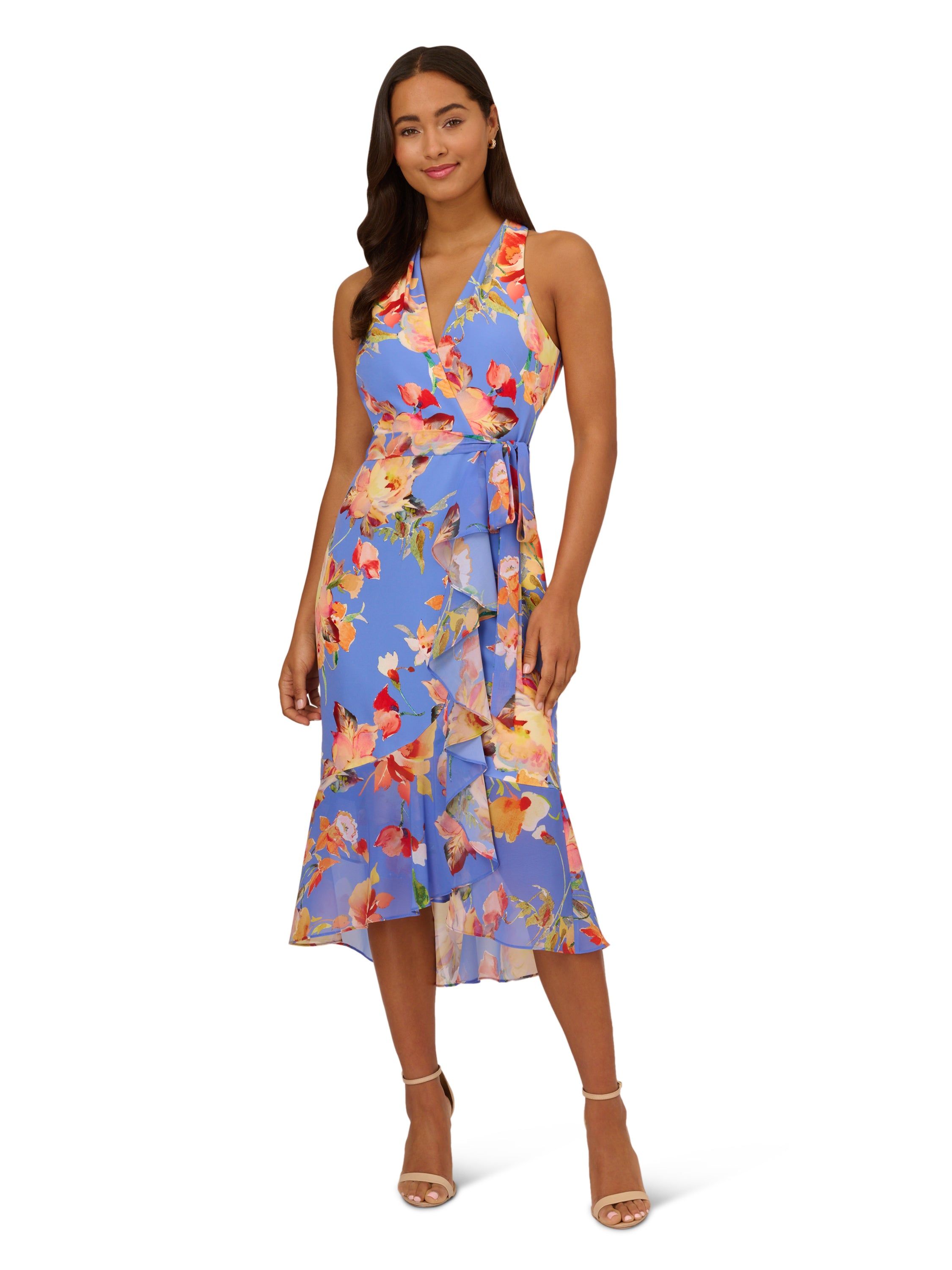Printed Halter Midi Dress sold by Lord & Taylor product image thumbnail 5