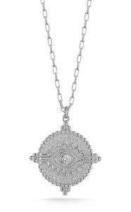 Gold Vermeil Evil Eye Necklace sold by Lord & Taylor