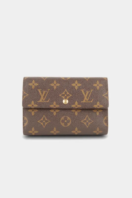 Trifold Monogram Wallet sold by Lord & Taylor