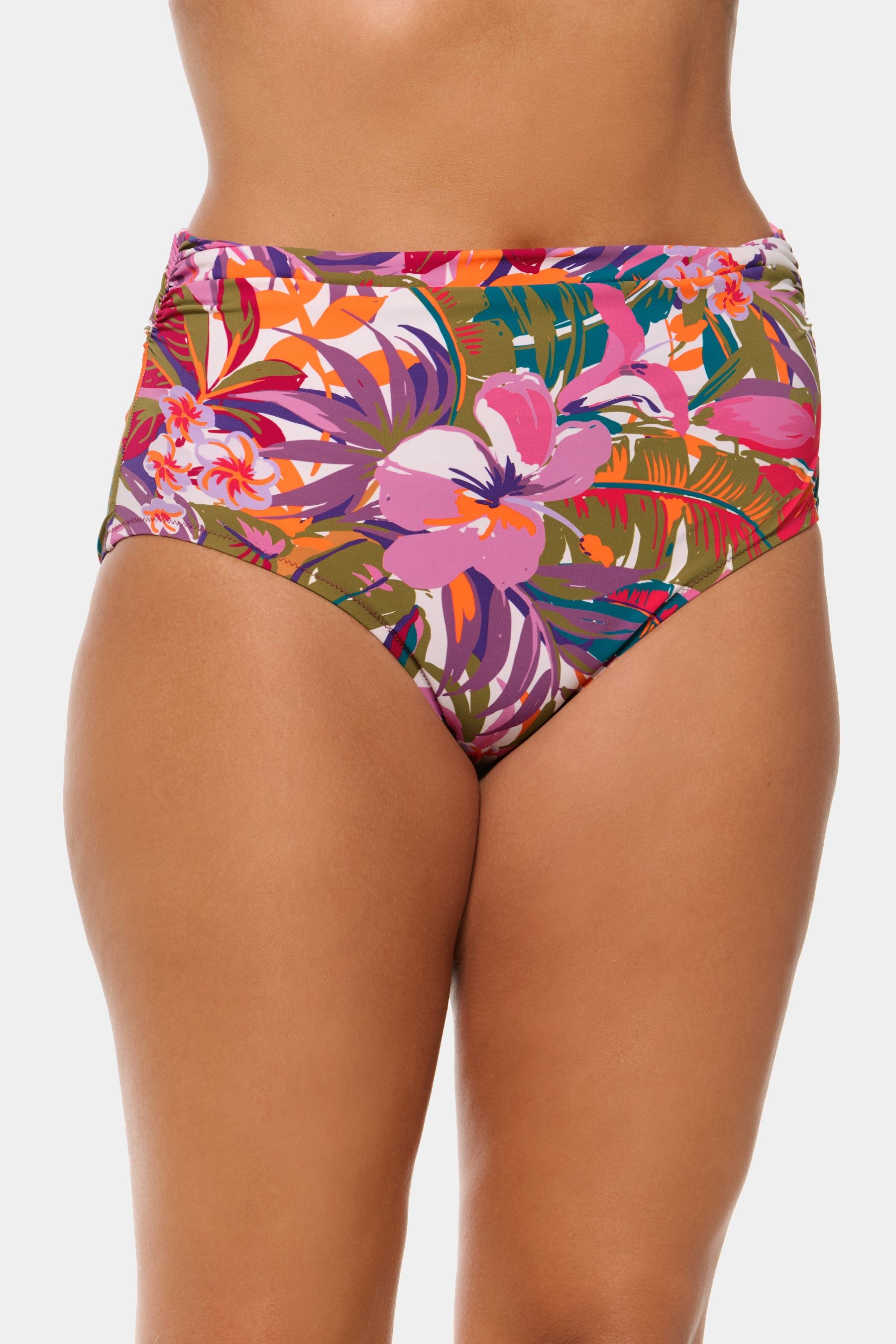 Plus Tropikaia High Waist Bottom sold by Lord & Taylor