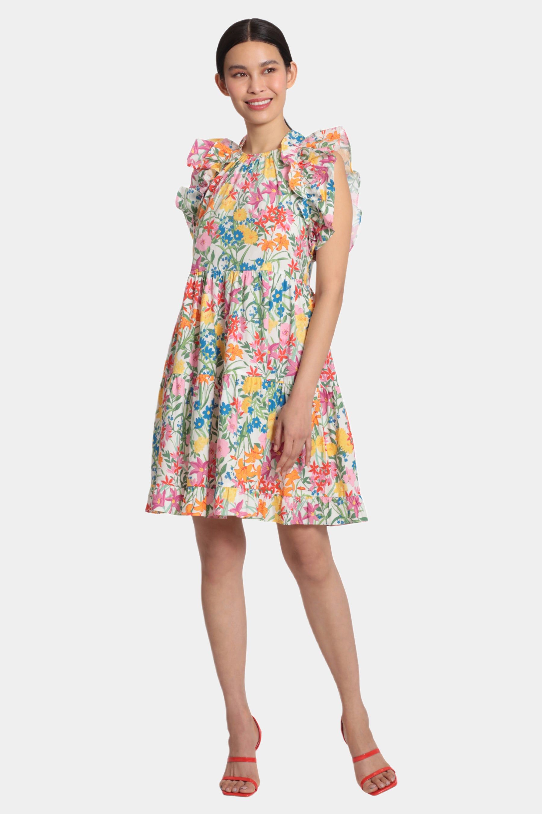 Ruffle Tiered Mini Dress sold by Lord & Taylor product image thumbnail 3